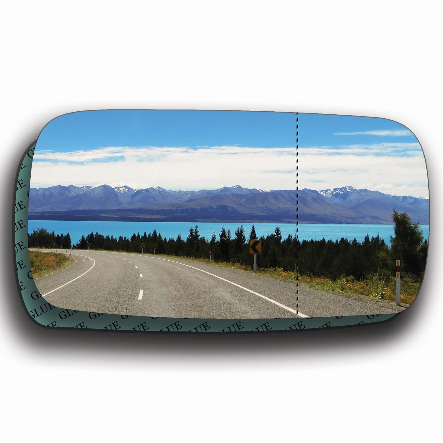 AGCP Spiegelglas für Alfa Romeo 145 146 1994 - 2001