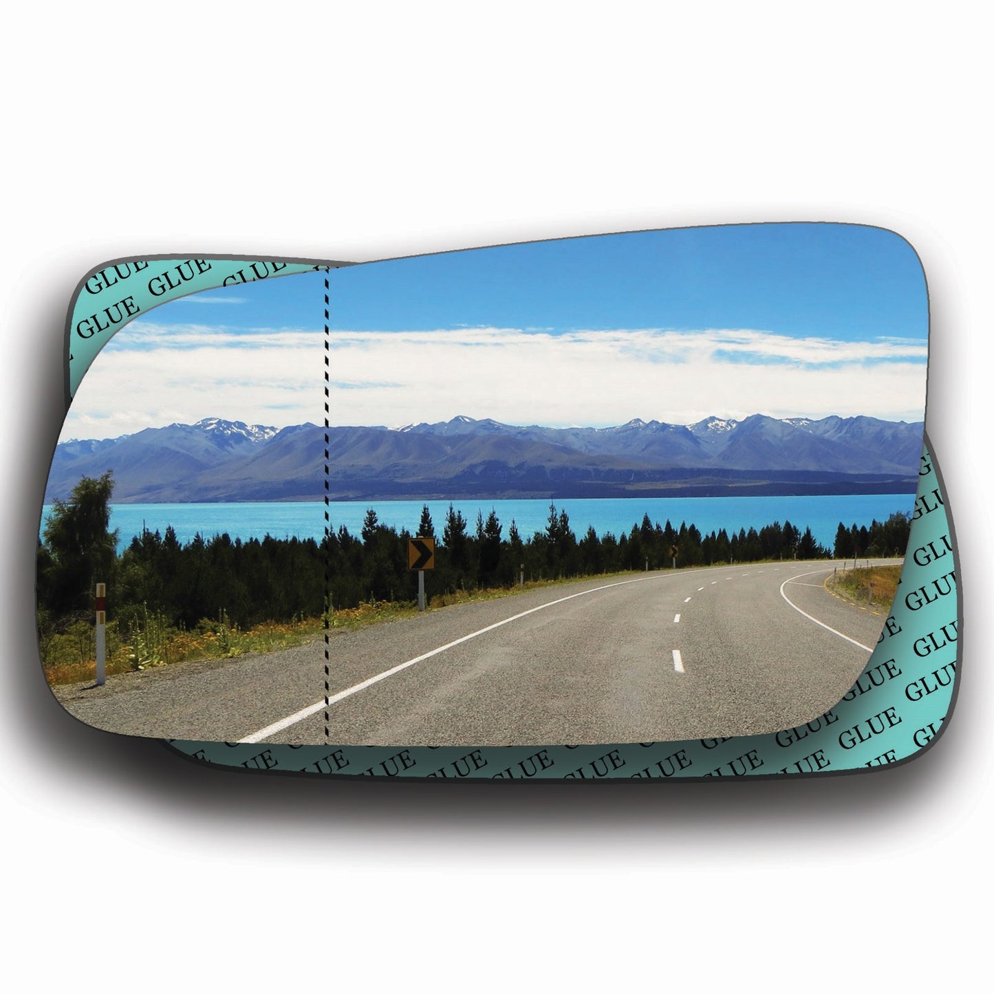 AGCP Spiegelglas für Audi A4 B5 1994 - 1999