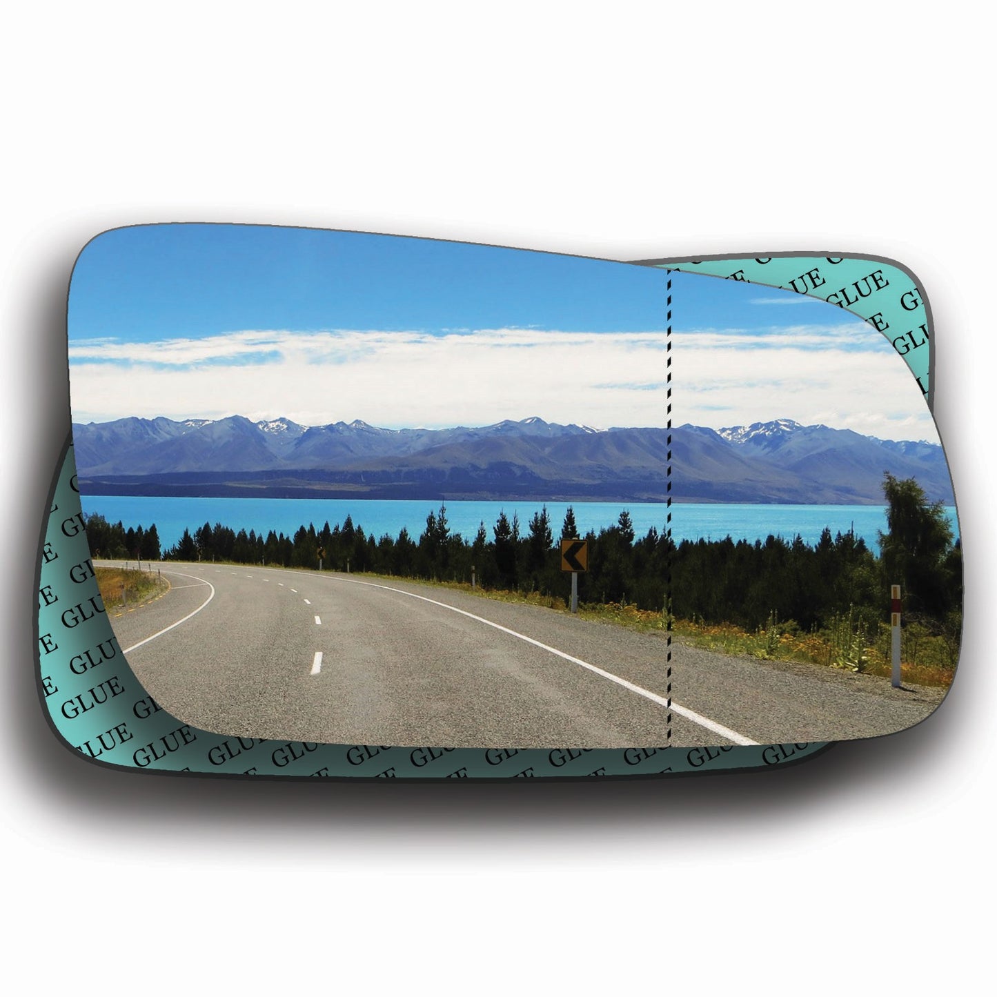 AGCP Spiegelglas für Audi A4 B5 1994 - 1999