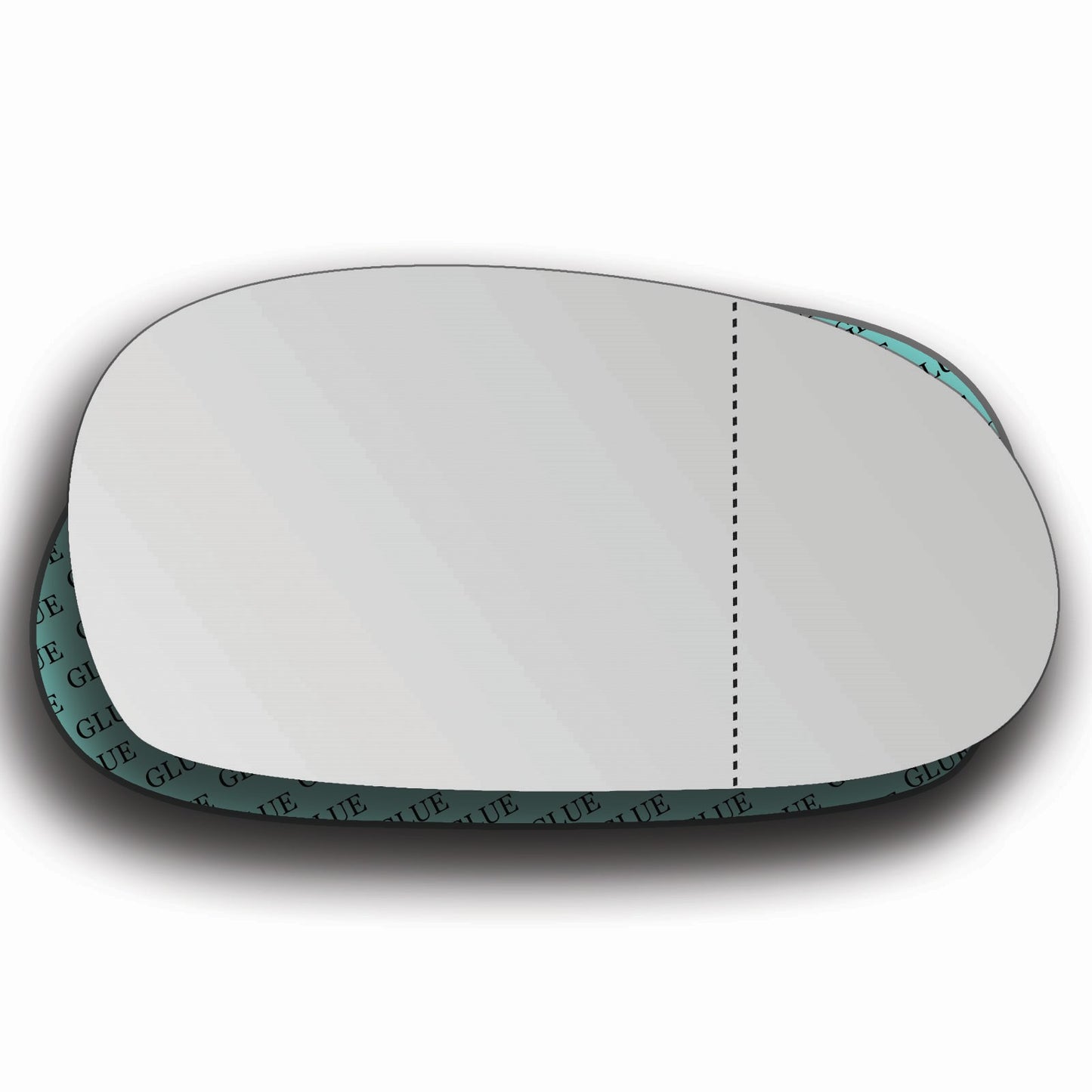 AGCP Spiegelglas für Kia Shuma 2001 - 2004