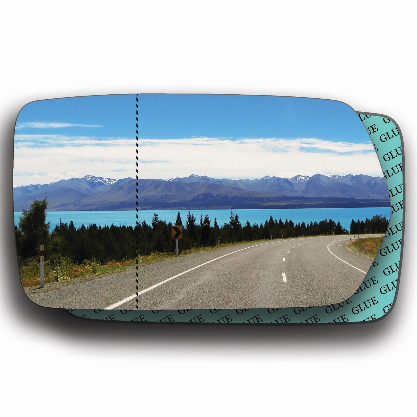 AGCP Spiegelglas für BMW 7er E23 1977 - 1986