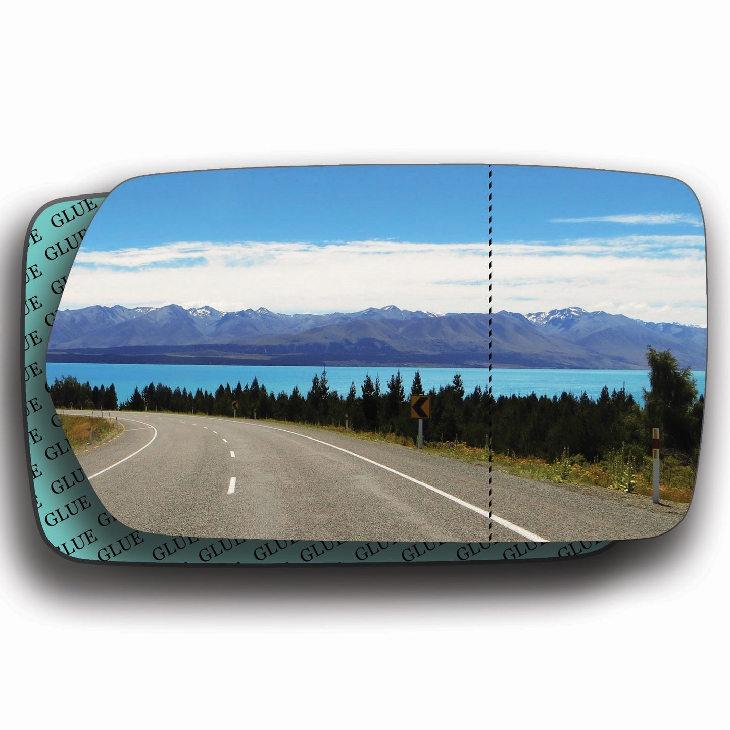 AGCP Spiegelglas für BMW 7er E23 1977 - 1986