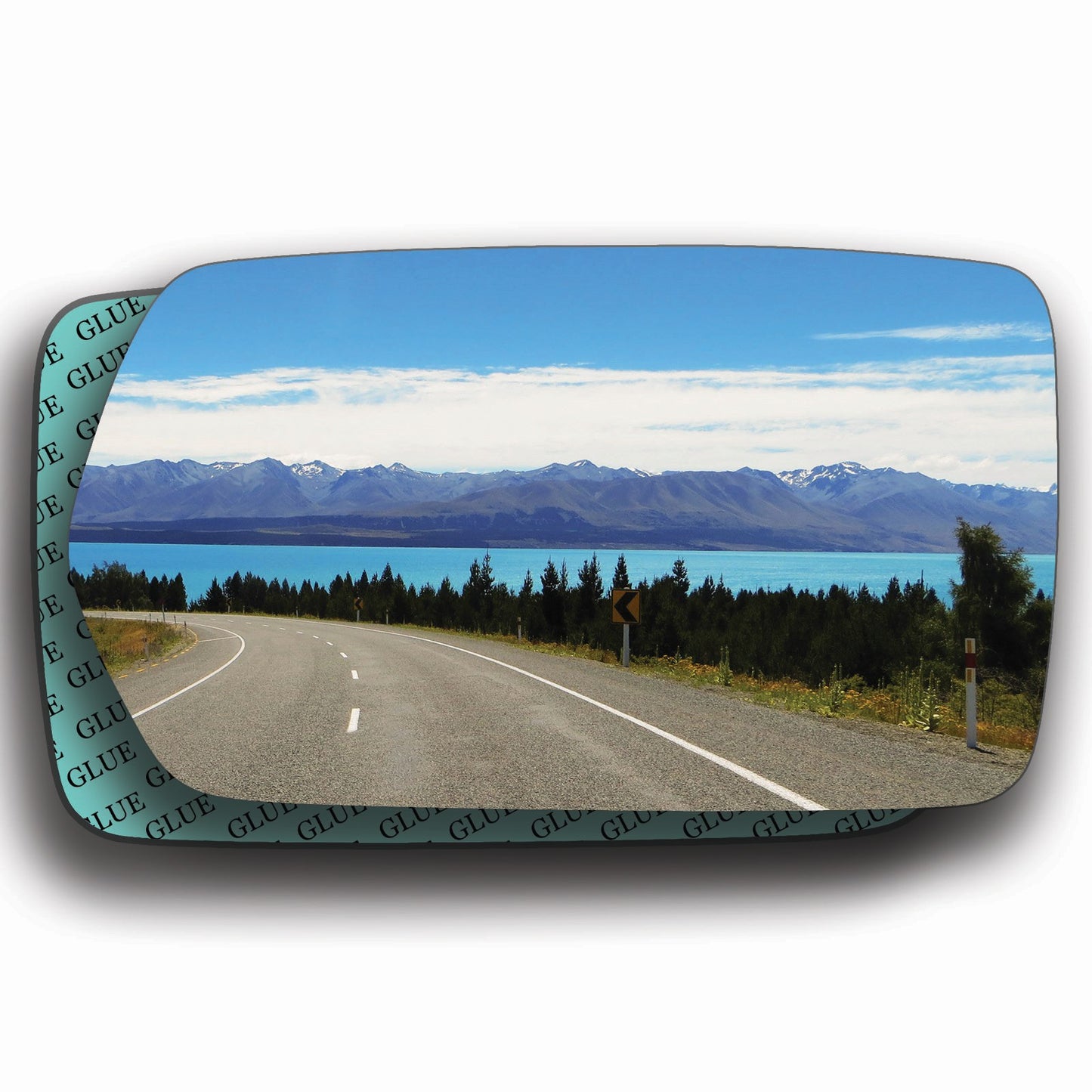 AGCP Spiegelglas für BMW 7er E23 1977 - 1986