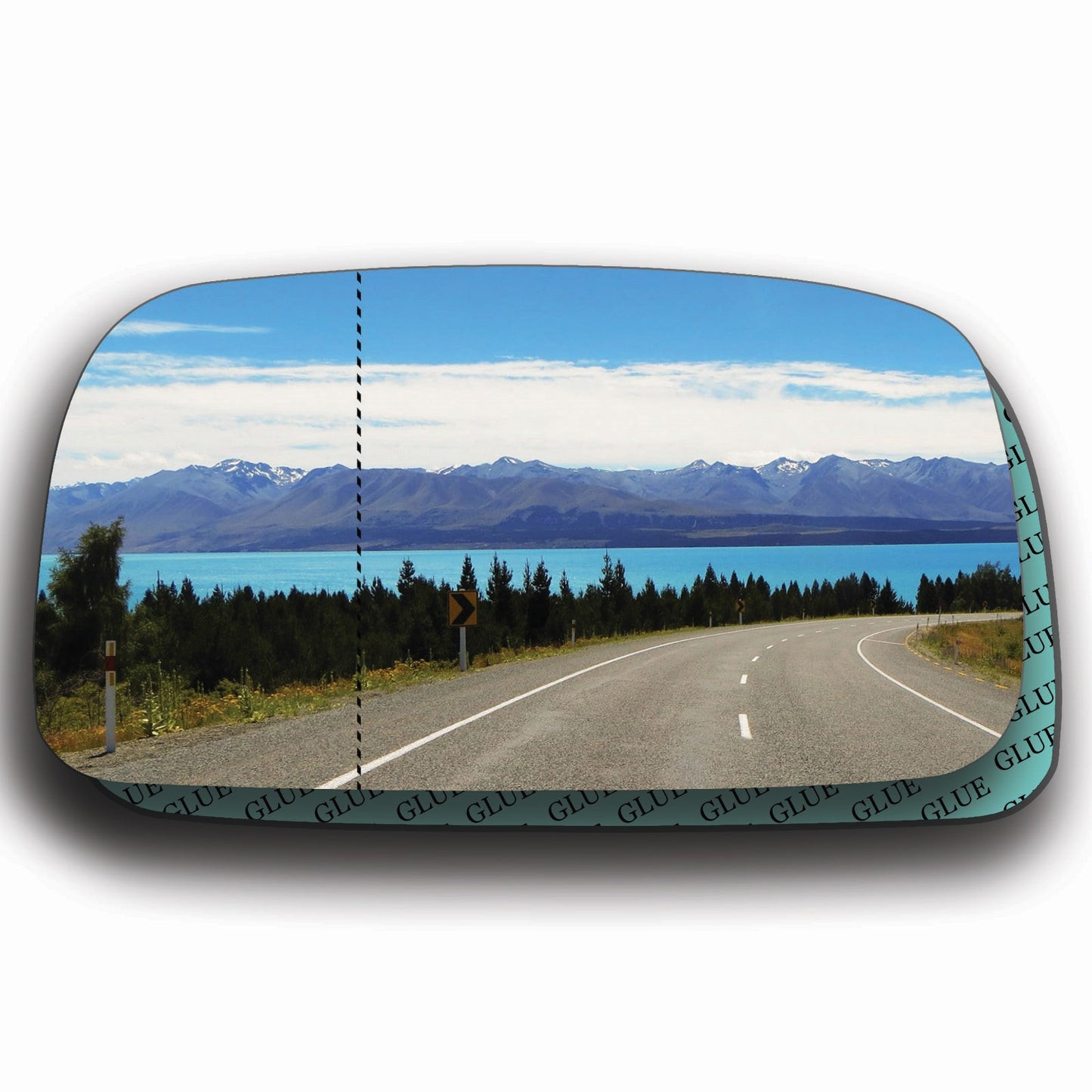 AGCP Spiegelglas für Toyota Starlet 1995 - 1999