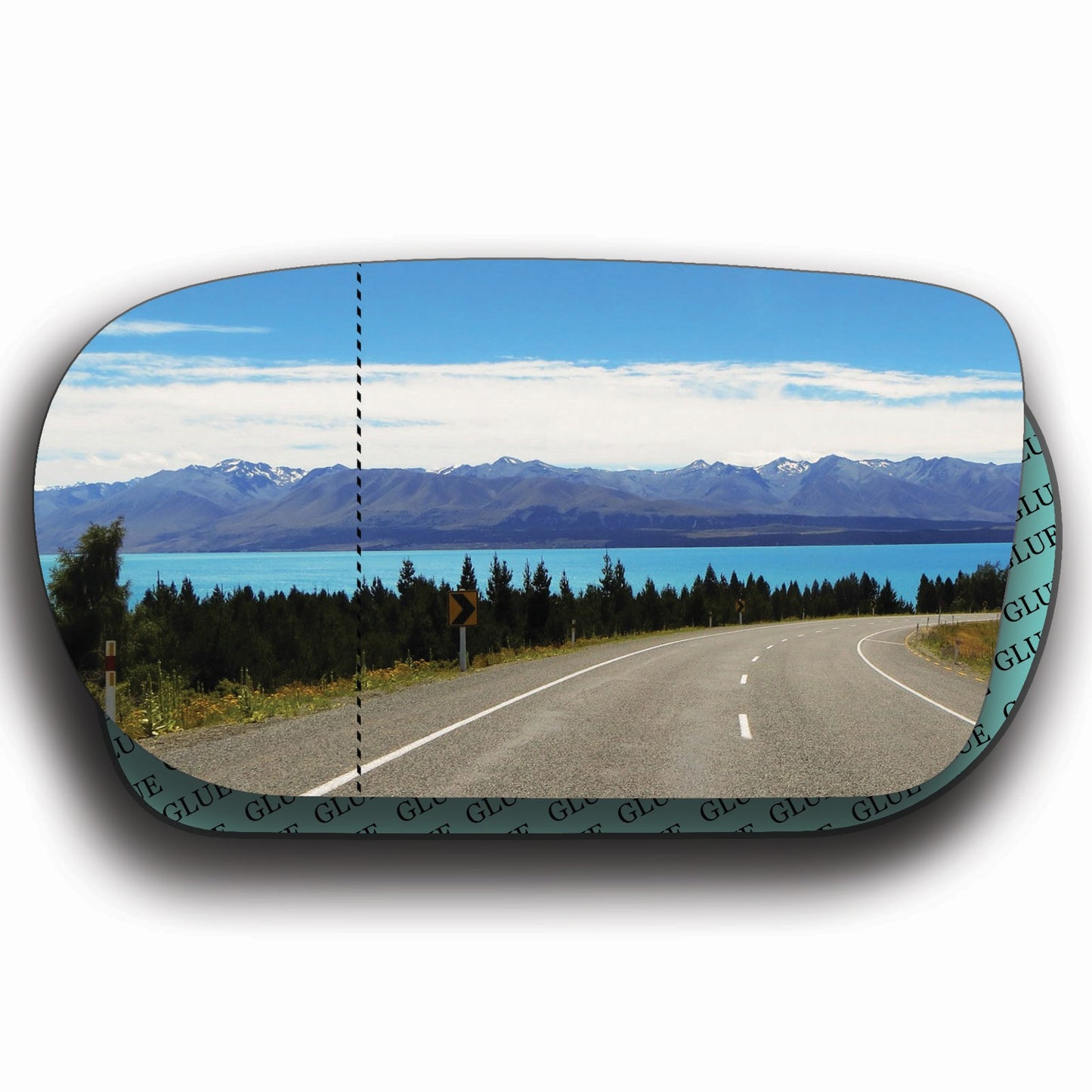AGCP Spiegelglas für Mazda 121 1990 - 1997