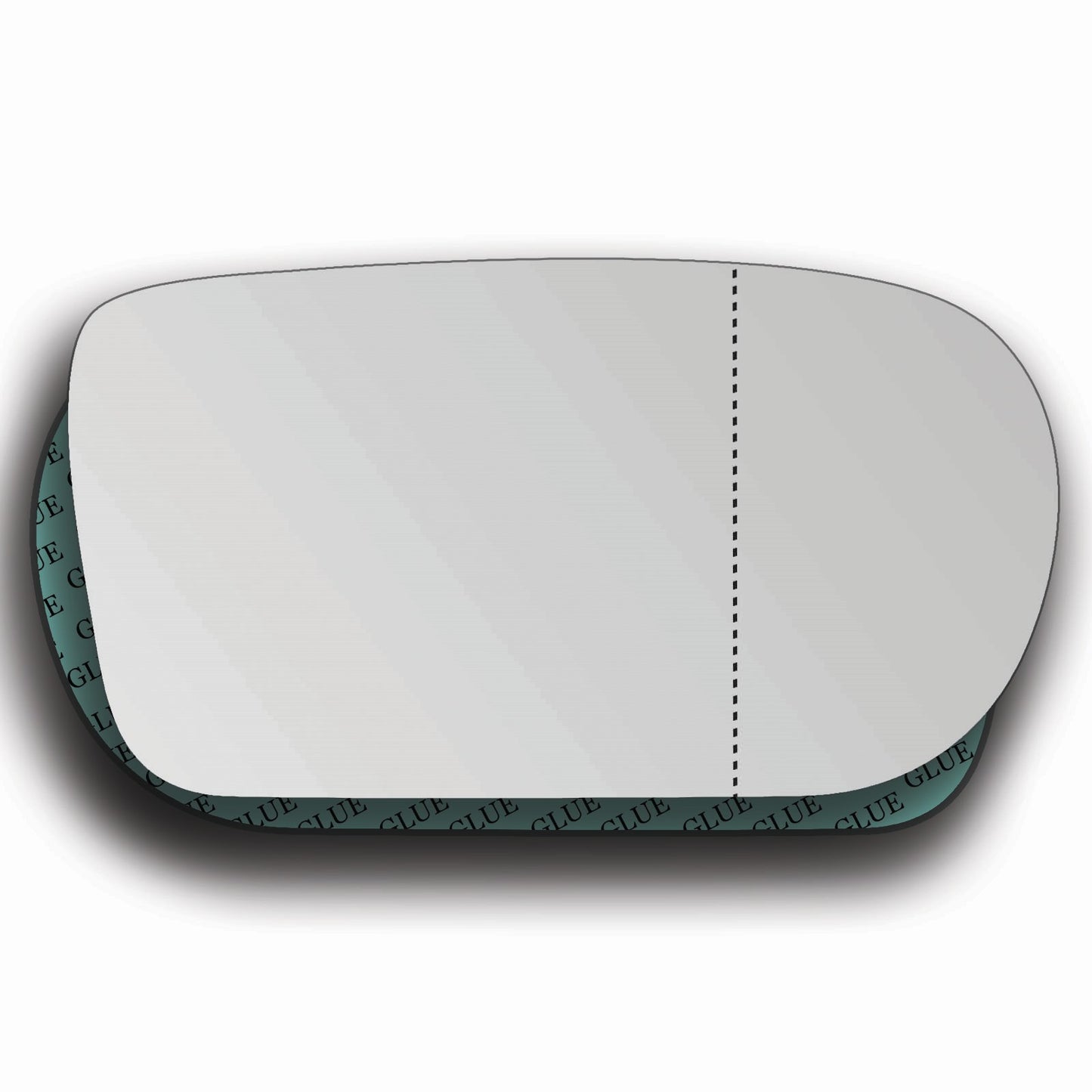 AGCP Spiegelglas für Mazda 121 1990 - 1997
