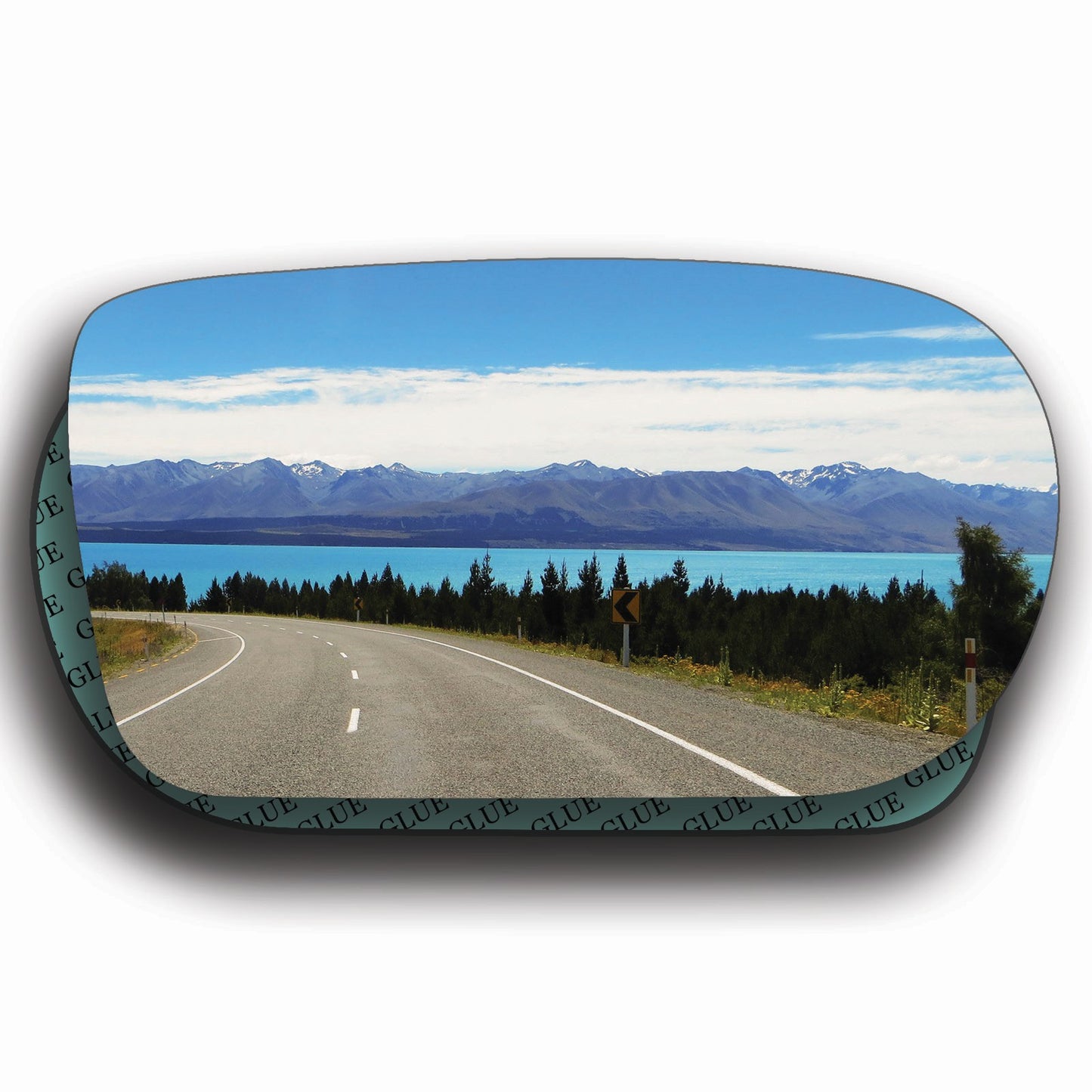 AGCP Spiegelglas für Mazda 121 1990 - 1997