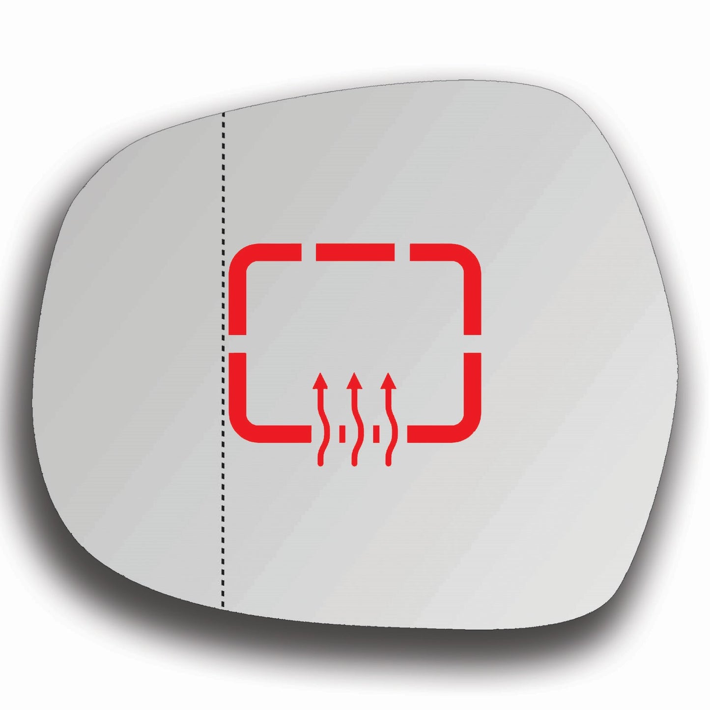 AGCP Spiegelglas Beheizt für Toyota Land Cruiser Prado J120 2002 - 2009