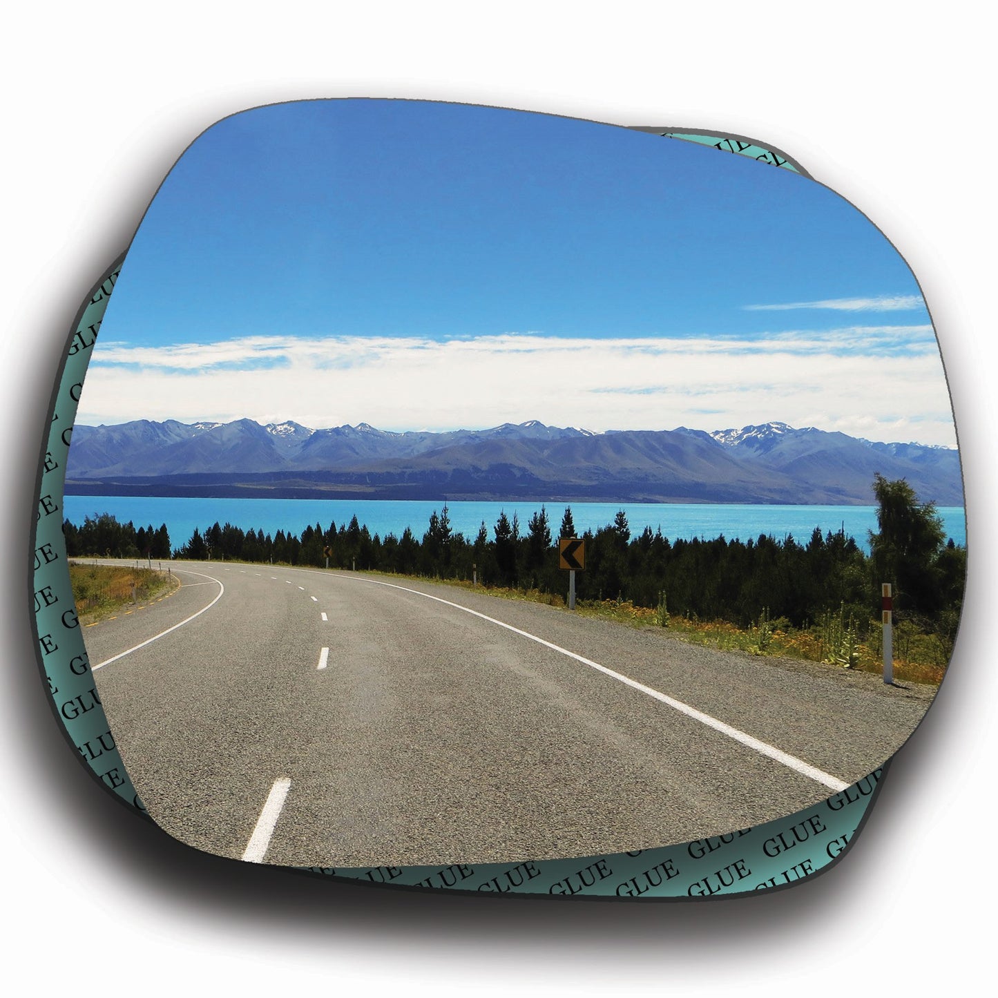 AGCP Spiegelglas für Toyota HiAce 2004 - 2019