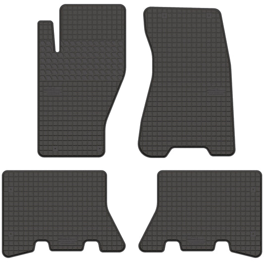 Motohobby Passform Gummi Fußmatten Set für Jeep Grand Cherokee WJ 1999 - 2005