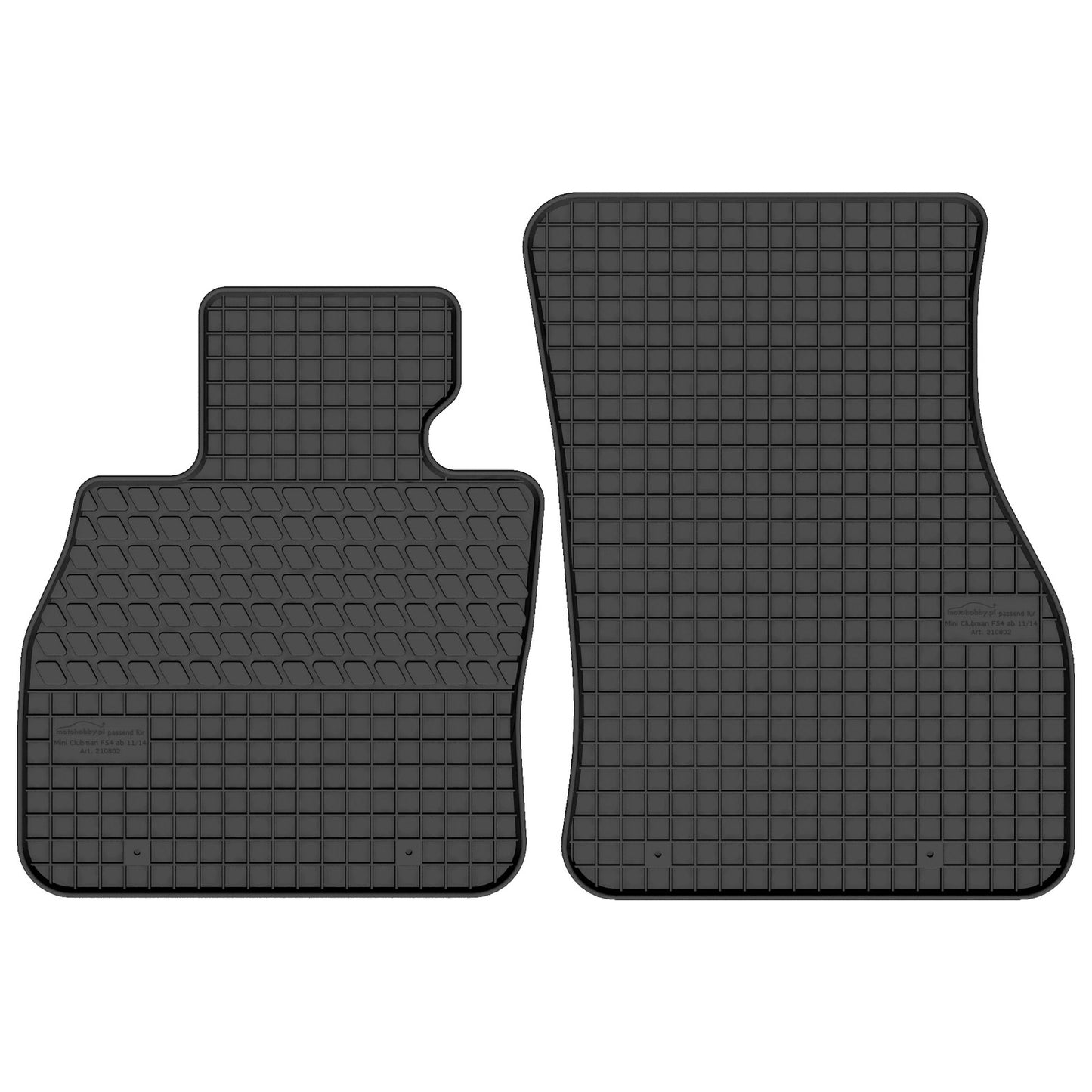 Motohobby Passform Gummi Fußmatten Set für Mini Clubman F54 2015 - 2024