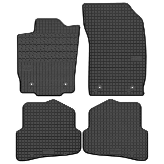 Motohobby Passform Gummi Fußmatten Set für Audi A1 2010 - 2018