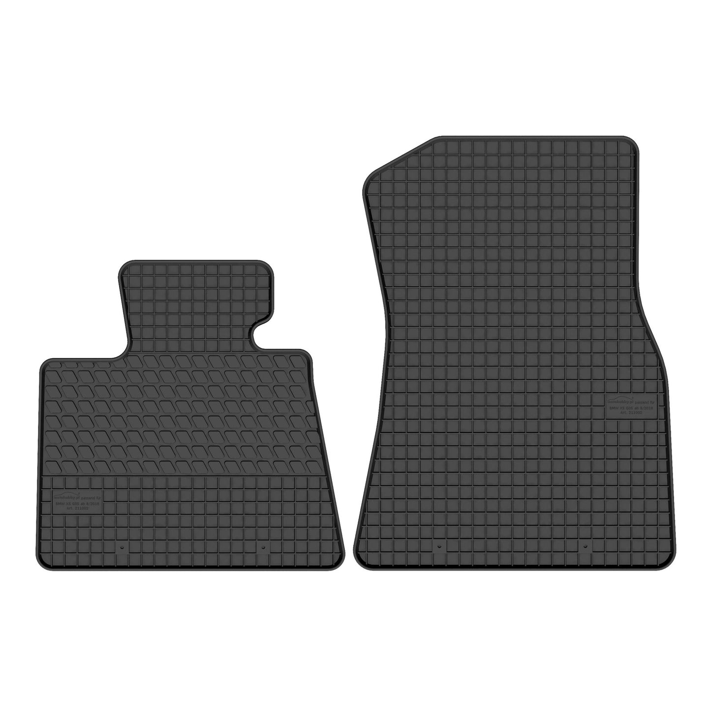 Motohobby Passform Gummi Fußmatten Set für BMW X5 G05 2019 - 2025