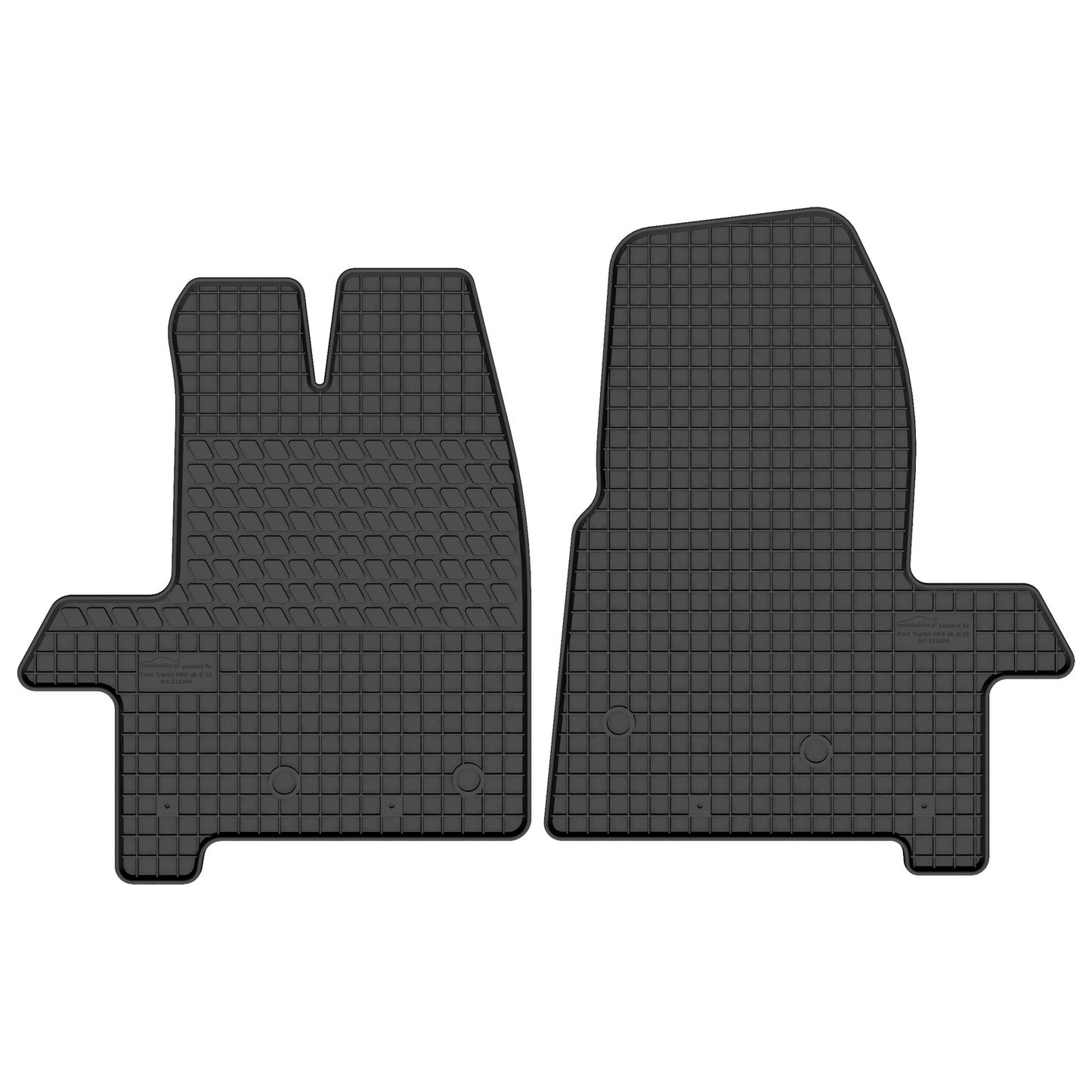Motohobby Passform Gummi Fußmatten Set für Auto-Trail F-Line 2013 - 2025