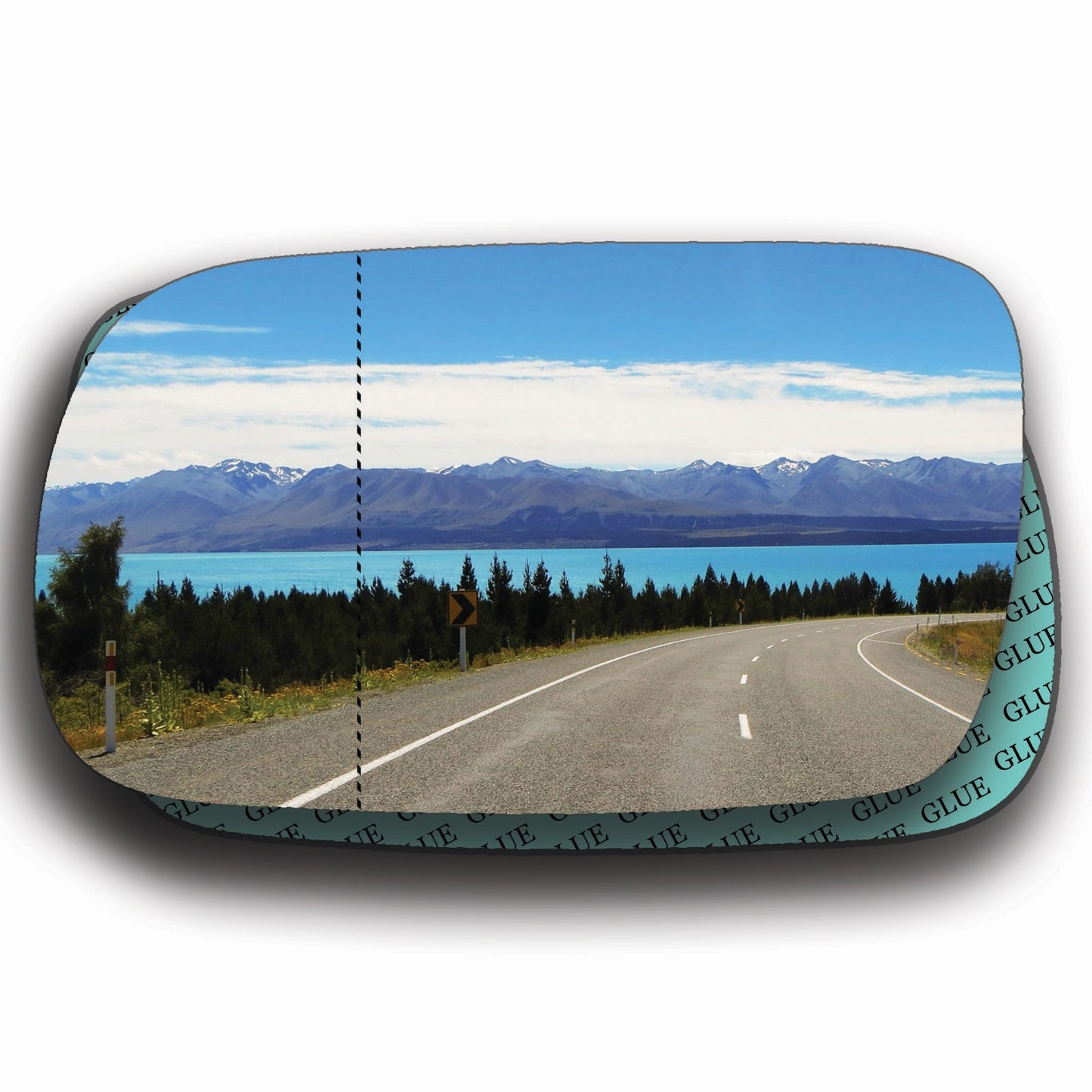 AGCP Spiegelglas für Subaru Legacy Outback 1994 - 2000