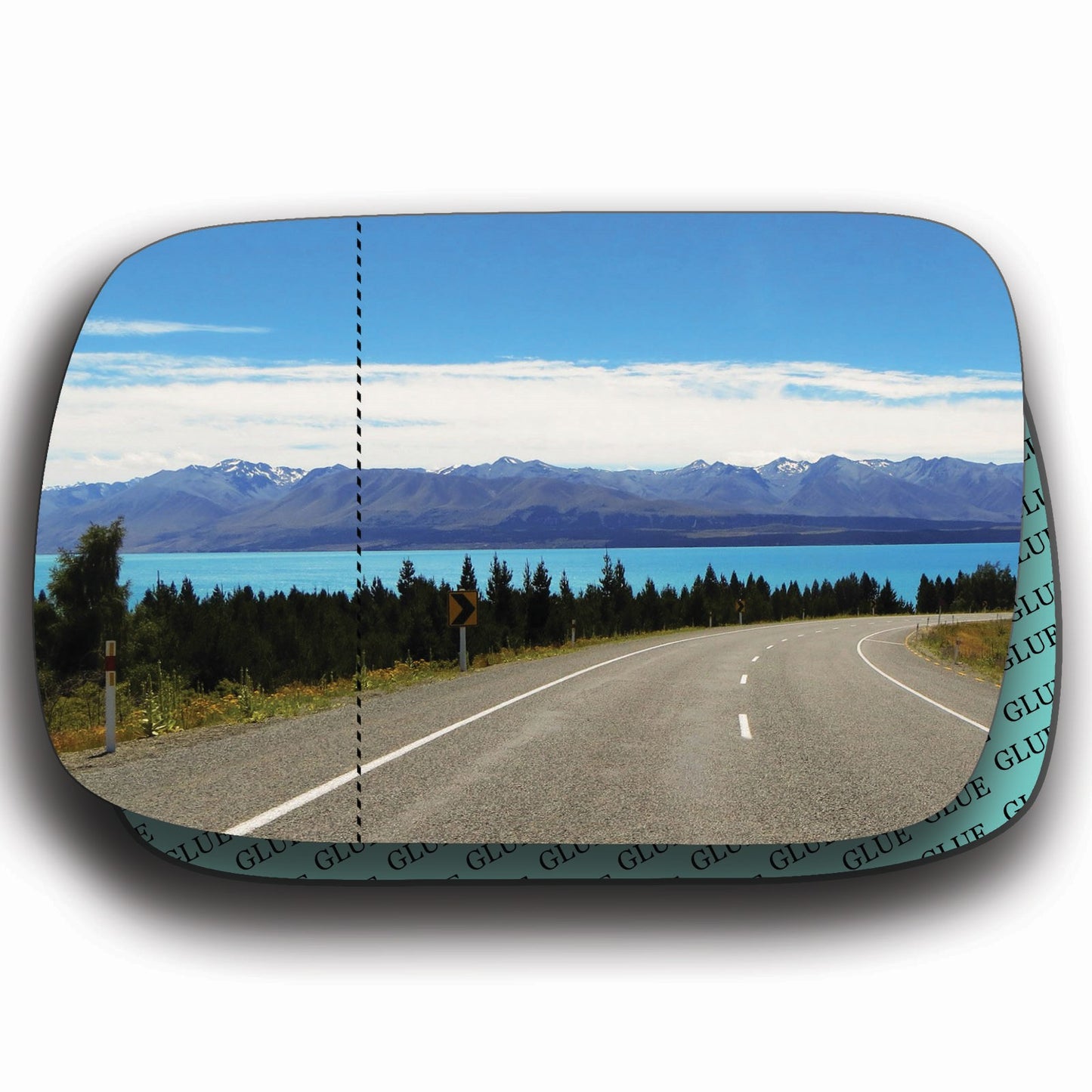 AGCP Spiegelglas für Subaru Baja 2002 - 2006