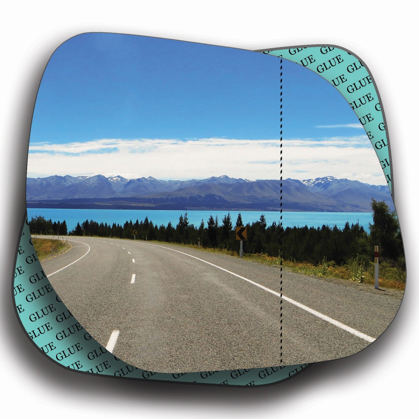 AGCP Spiegelglas für Peugeot 4007 2007 - 2013