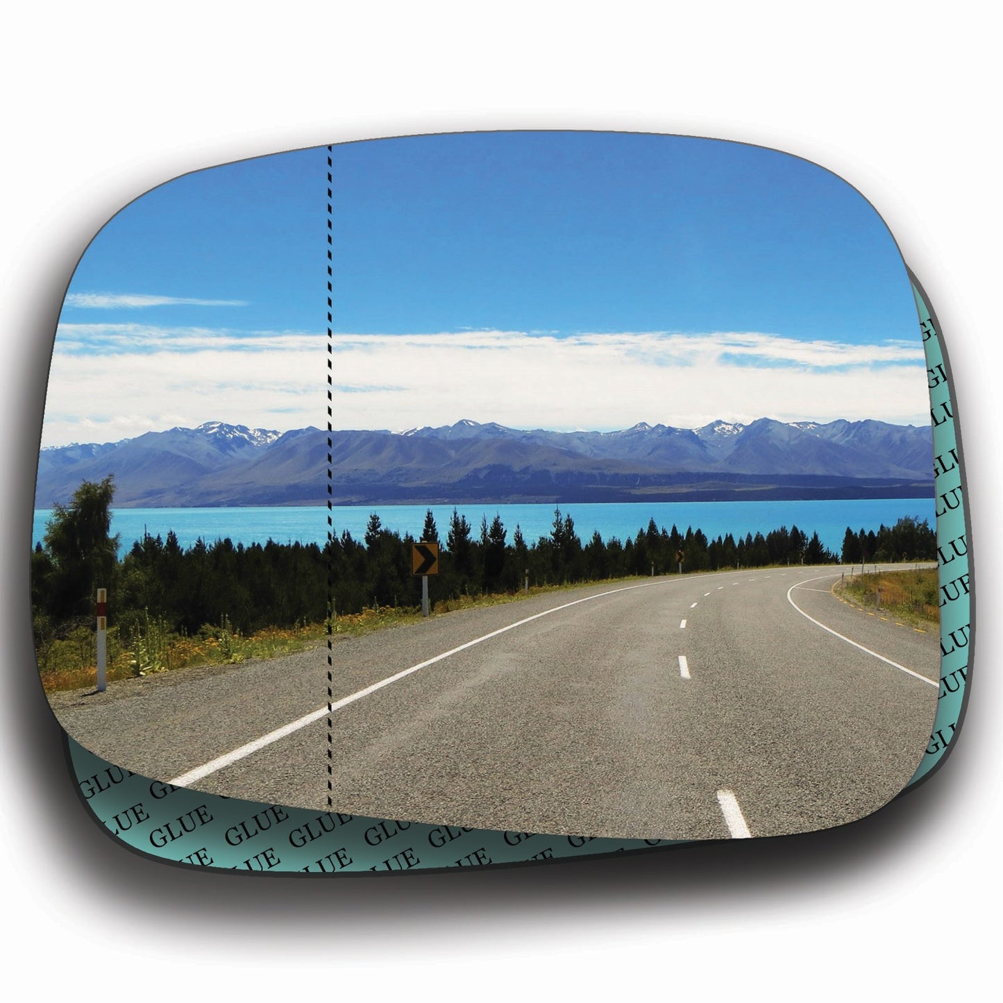 AGCP Spiegelglas für Opel Frontera B 1998 - 2004