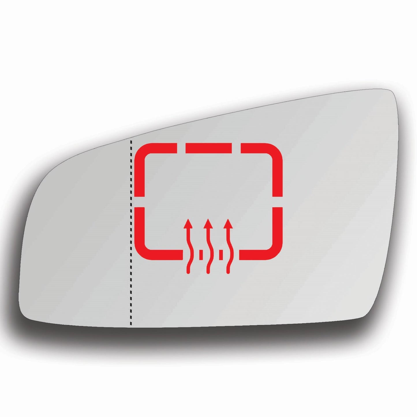 AGCP Spiegelglas Beheizt für Vauxhall Zafira B 2005 - 2009