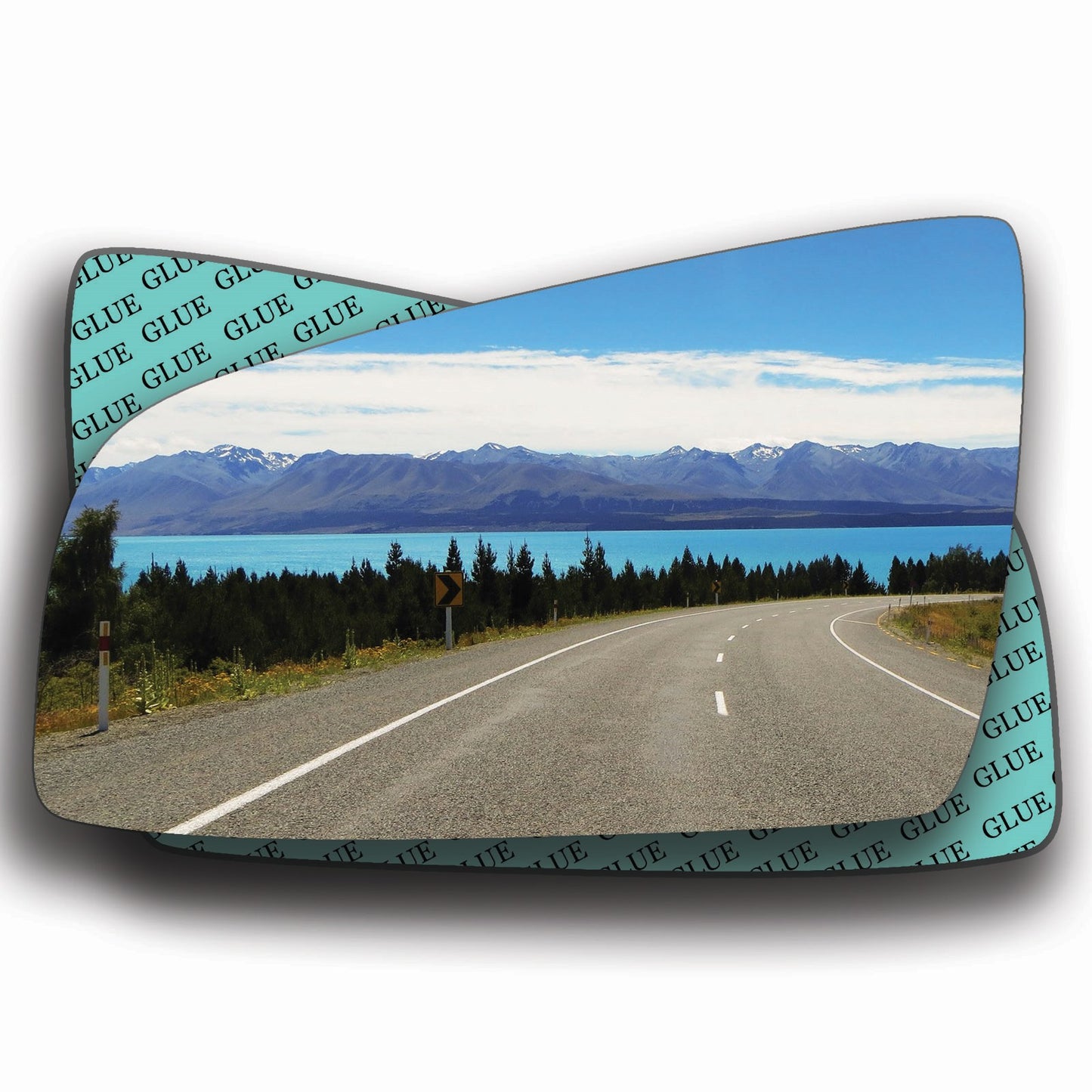 AGCP Spiegelglas für Vauxhall Zafira B 2005 - 2009