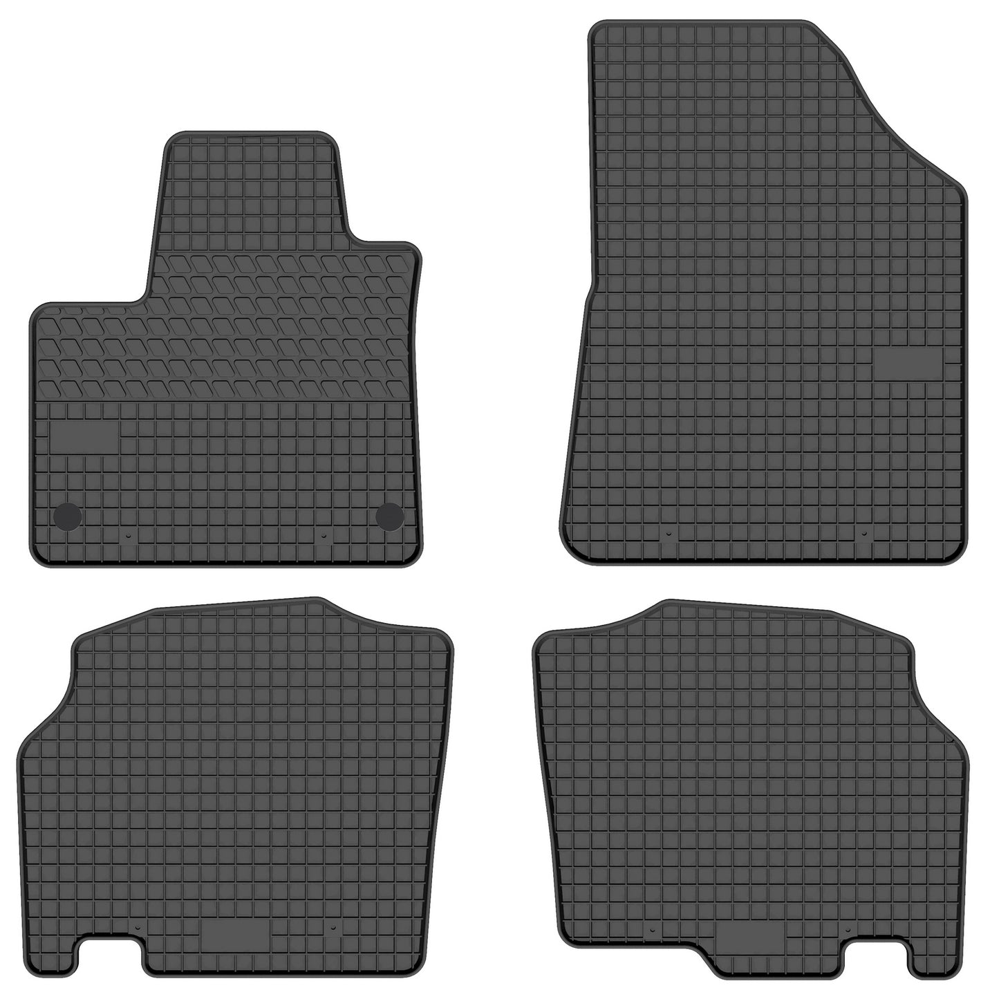 Motohobby Passform Gummi Fußmatten Set für Renault Kangoo 2020 - 2025