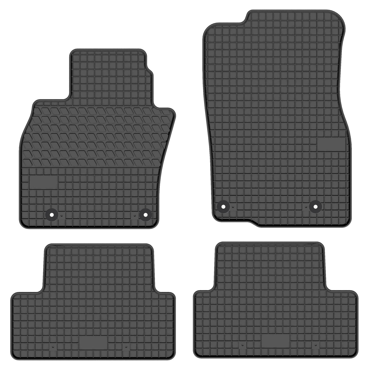 Motohobby Passform Gummi Fußmatten Set für Mazda CX-60 2022 - 2025