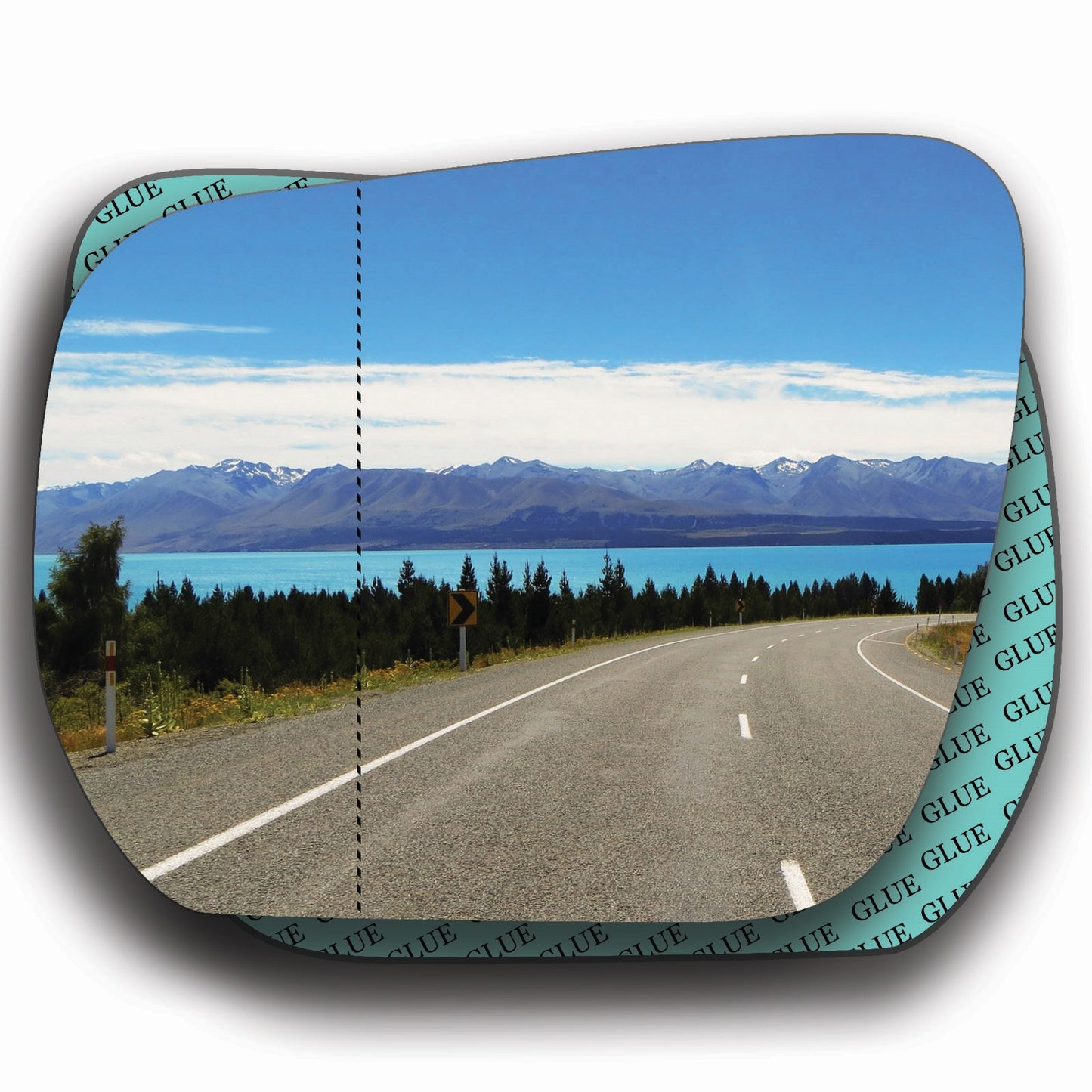 AGCP Spiegelglas für Suzuki Grand Vitara 2005 - 2015