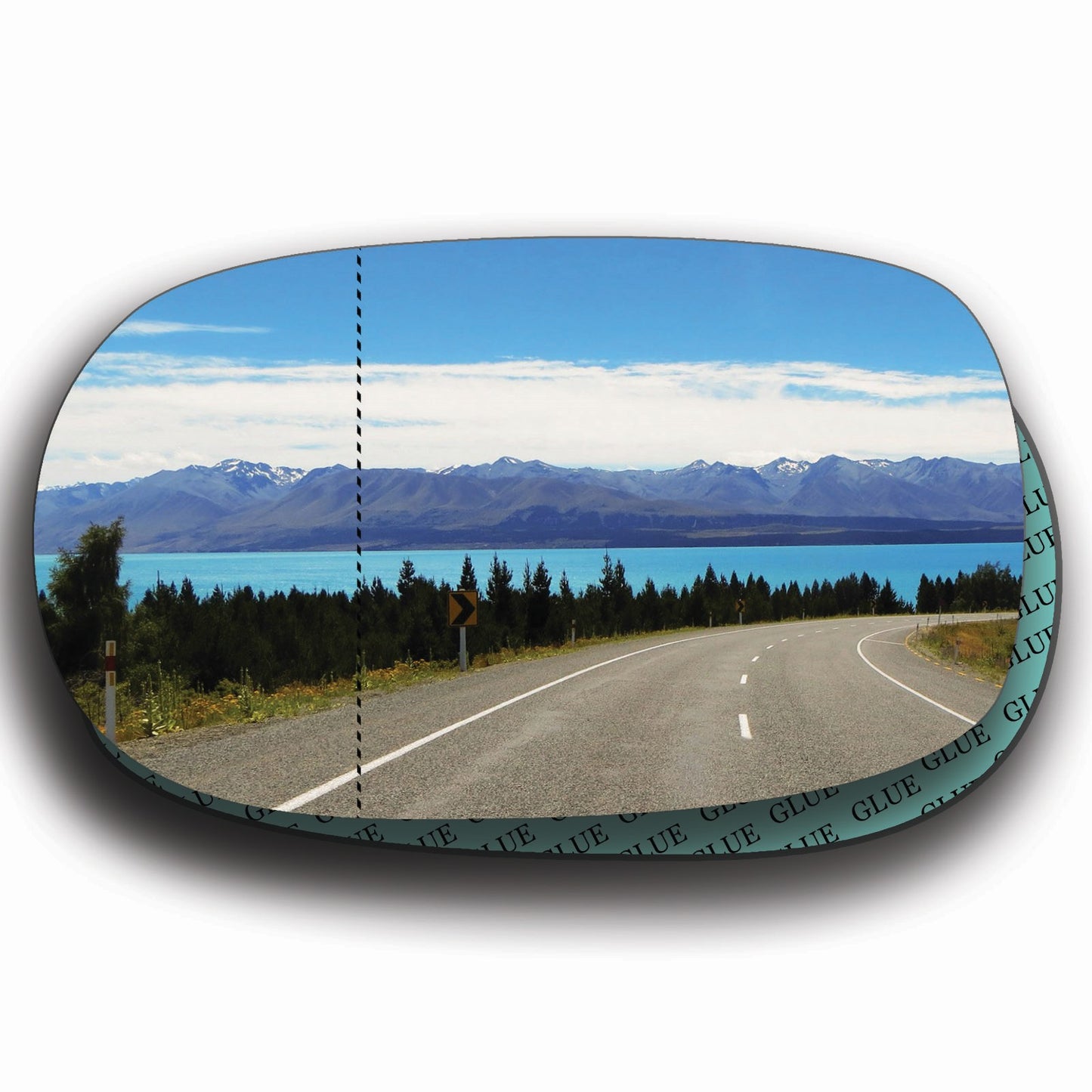 AGCP Spiegelglas für Alfa Romeo 166 1998 - 2007