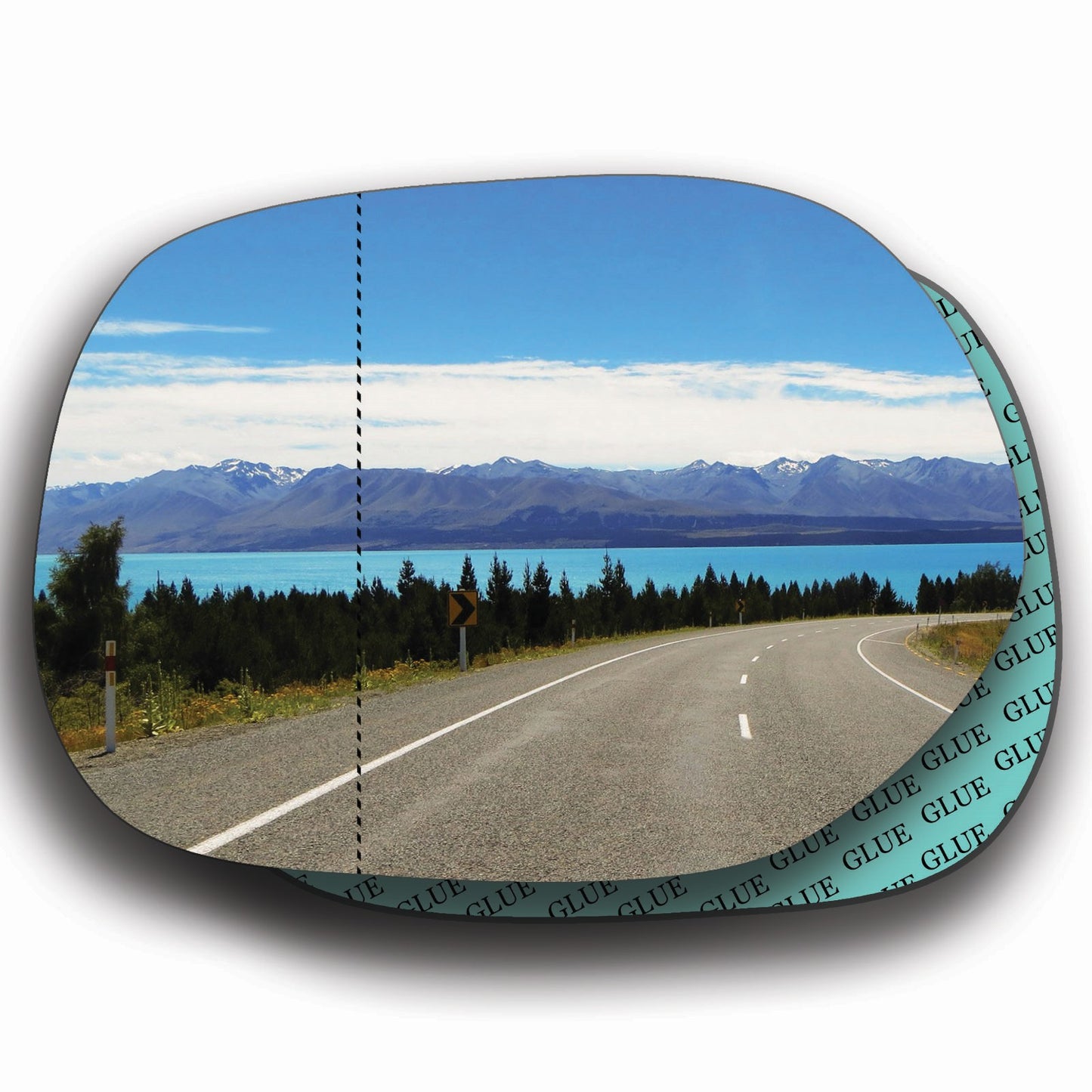 AGCP Spiegelglas für Toyota Yaris Verso 2000 - 2005