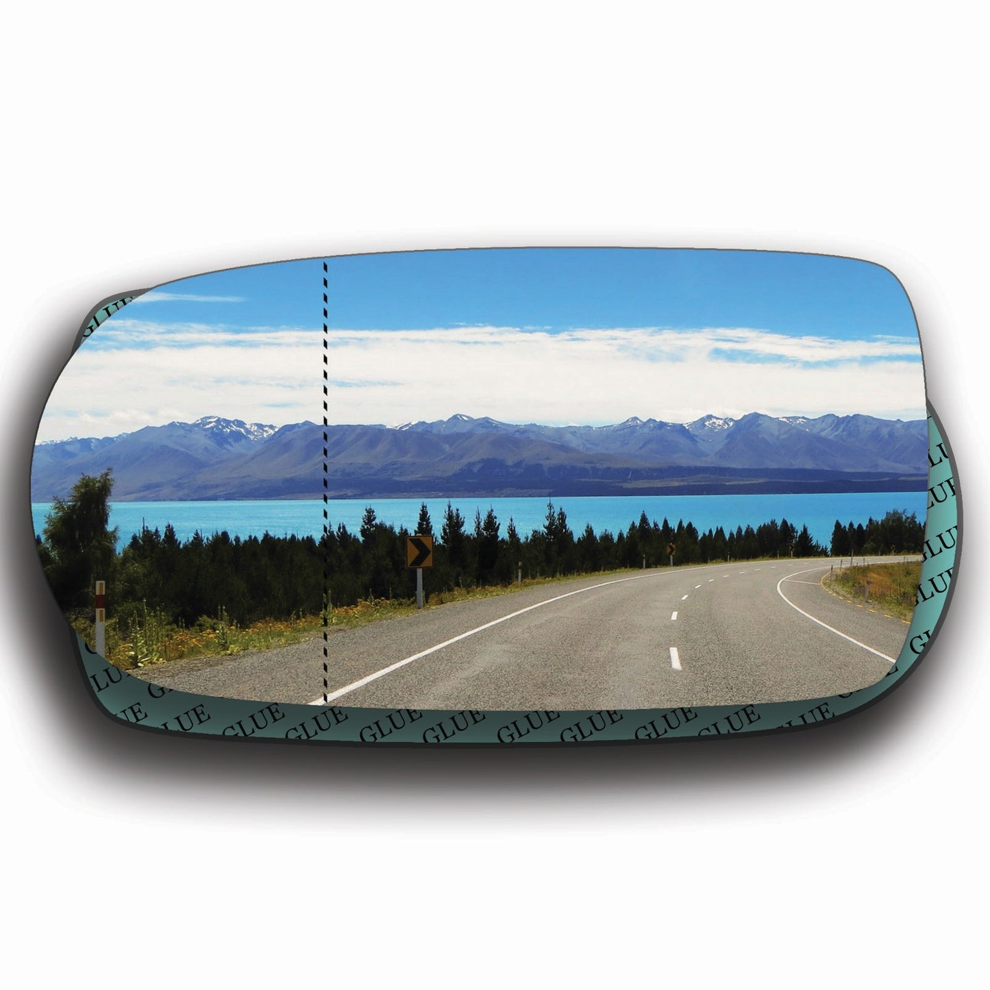 AGCP Spiegelglas für Mazda Xedos 6 1992 - 2000