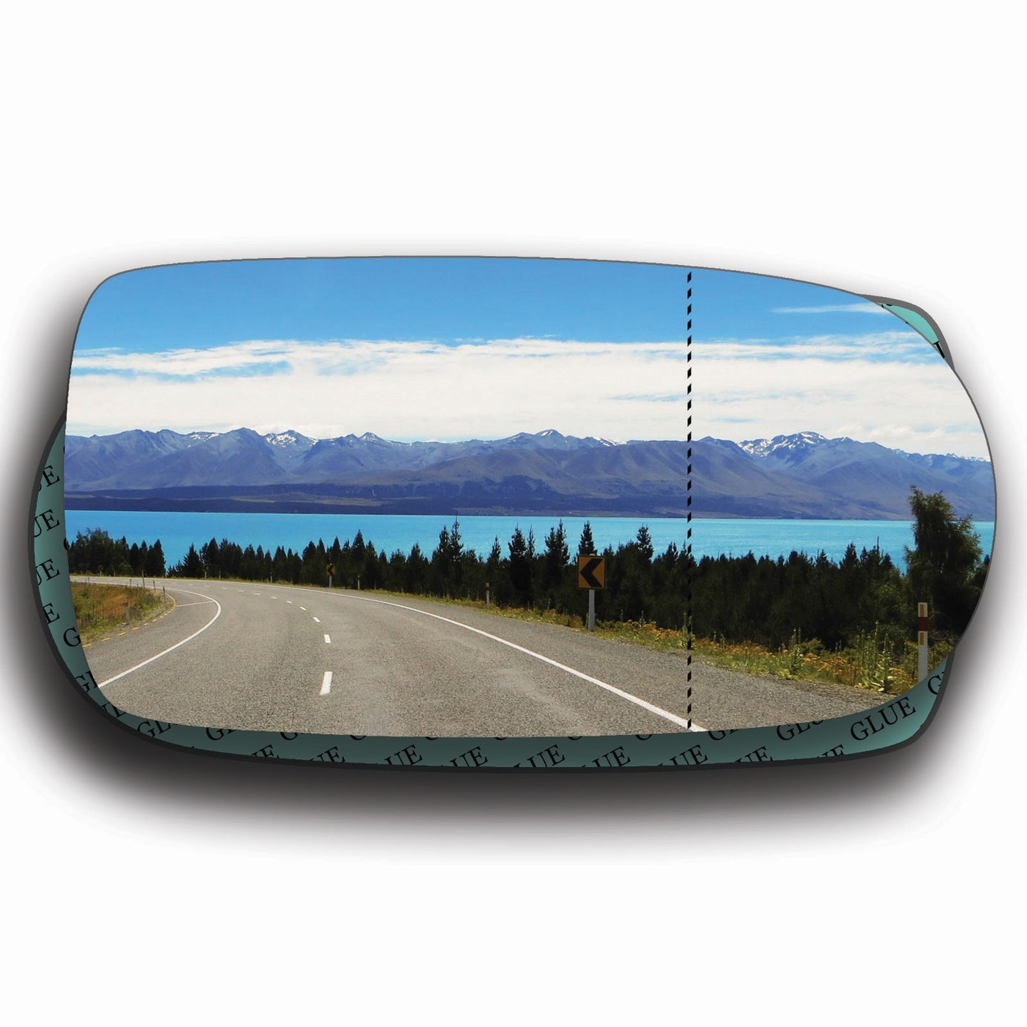 AGCP Spiegelglas für Mazda Xedos 6 1992 - 2000