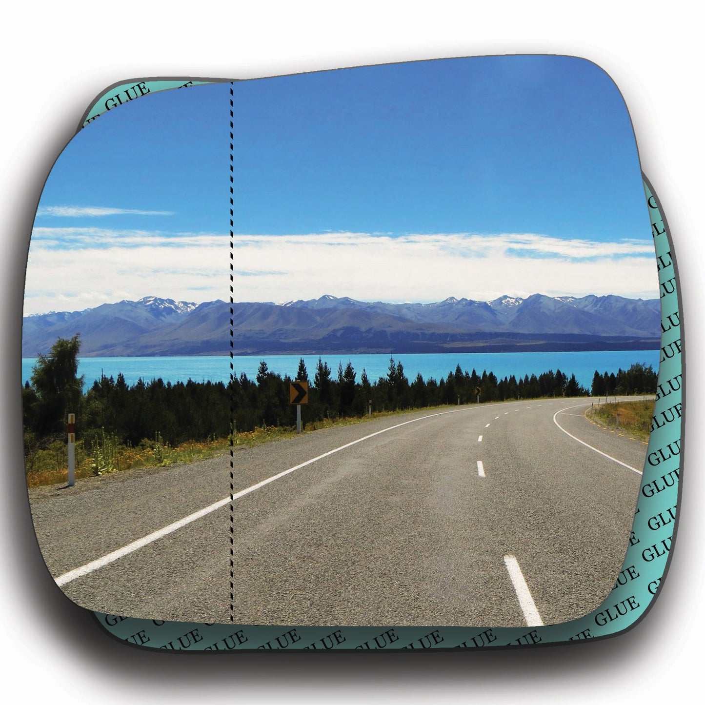 AGCP Spiegelglas für Toyota Hilux 2004 - 2015