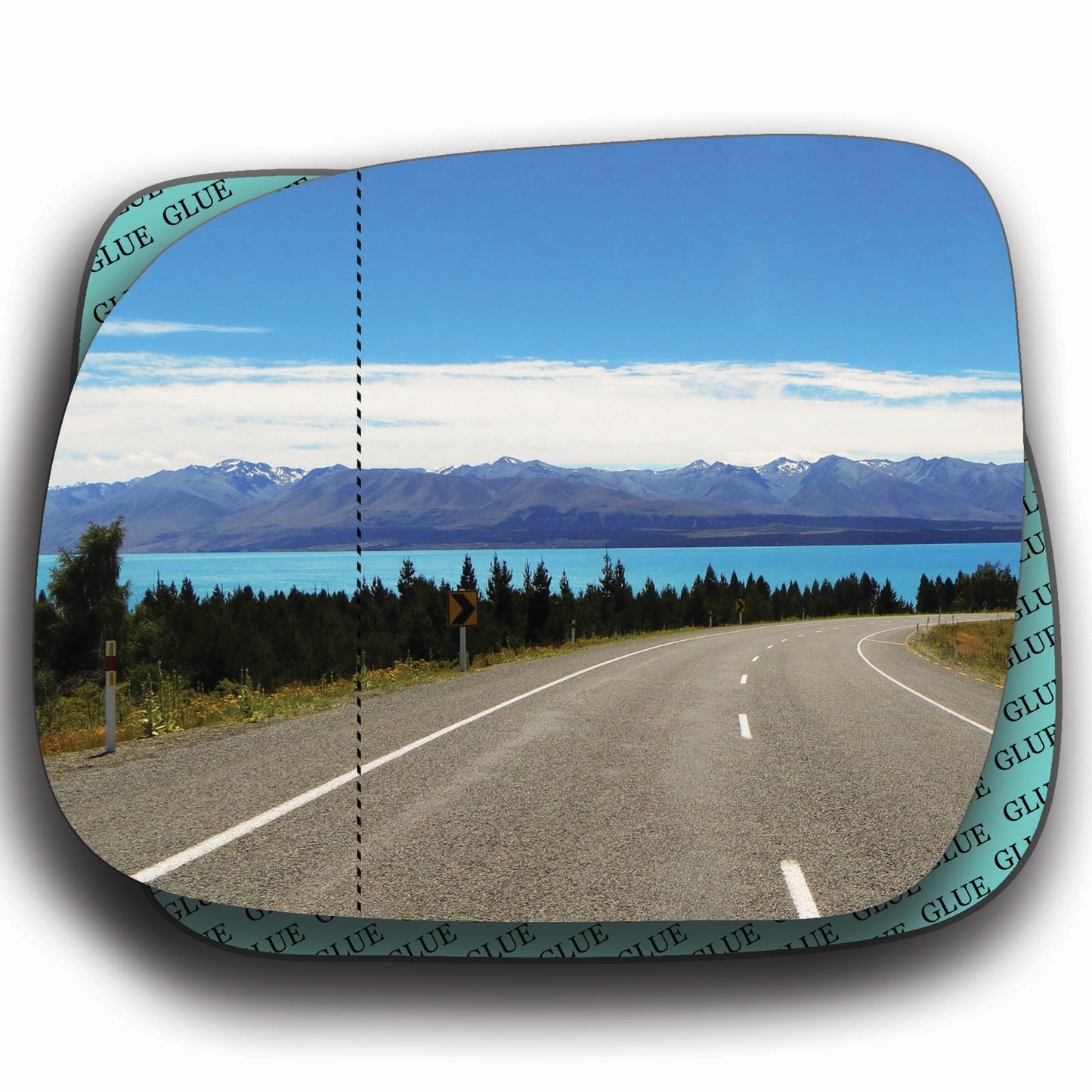 AGCP Spiegelglas für Toyota Tacoma 2005 - 2015