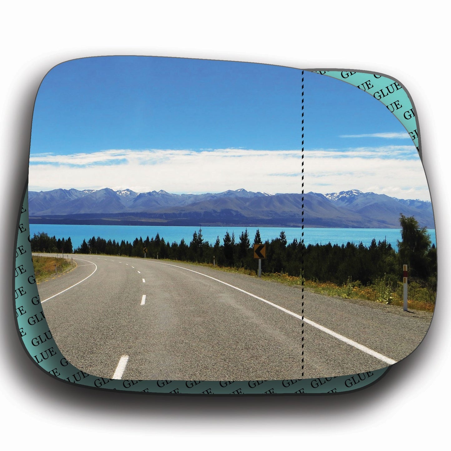 AGCP Spiegelglas für Toyota Harrier 2003 - 2009