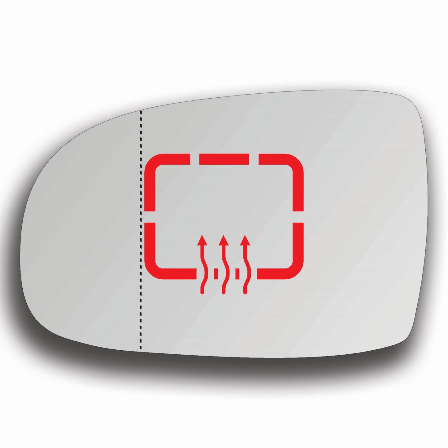 AGCP Spiegelglas Beheizt für Vauxhall Corsa 2 C 2000 - 2006