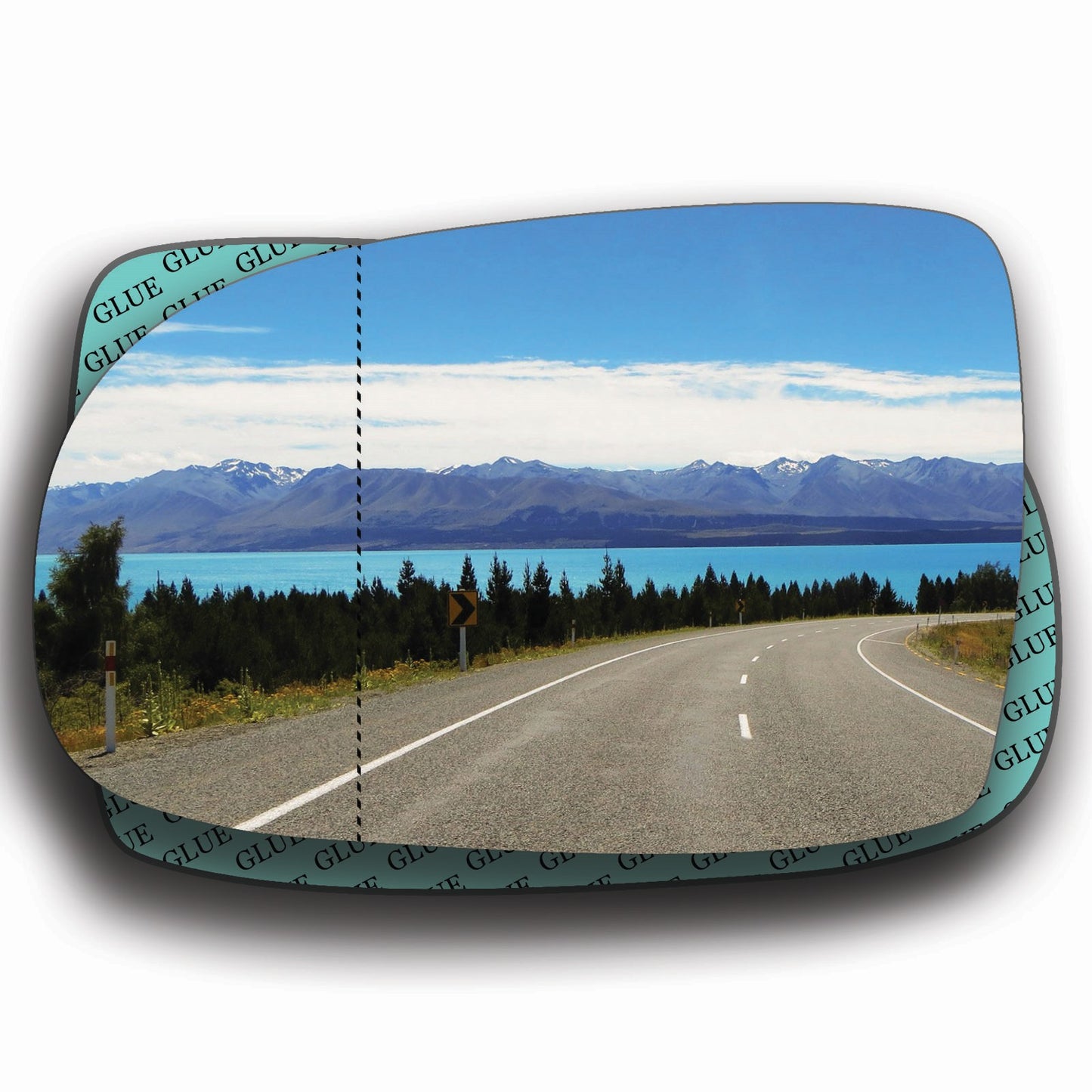 AGCP Spiegelglas für Vauxhall Tigra TwinTop 2004 - 2009