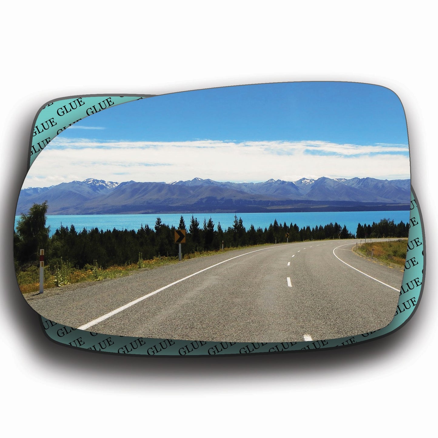 AGCP Spiegelglas für Vauxhall Tigra TwinTop 2004 - 2009