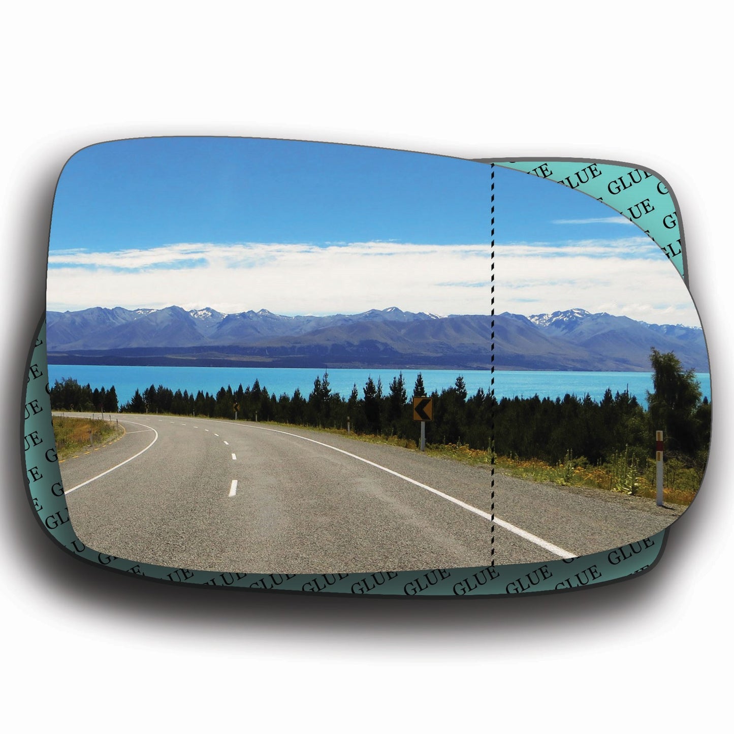 AGCP Spiegelglas für Vauxhall Tigra TwinTop 2004 - 2009