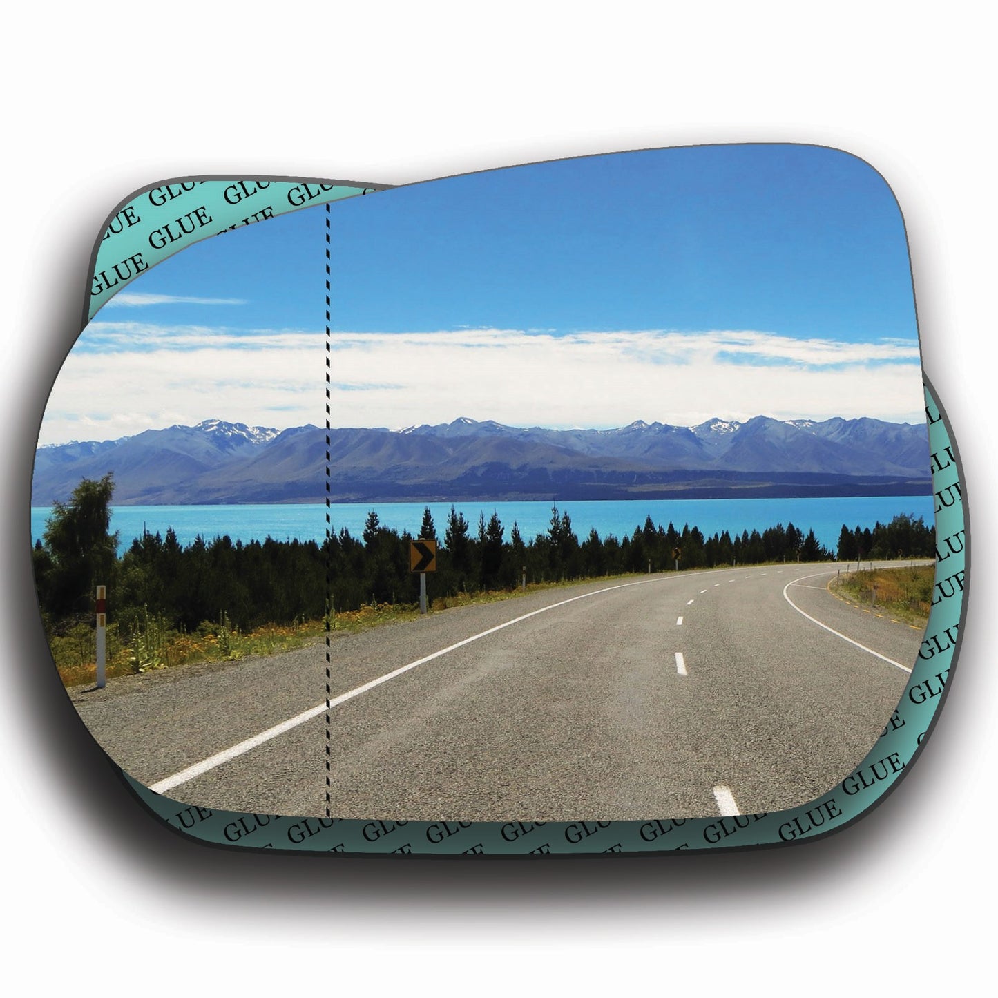 AGCP Spiegelglas für Ford Escape 1 2000 - 2007