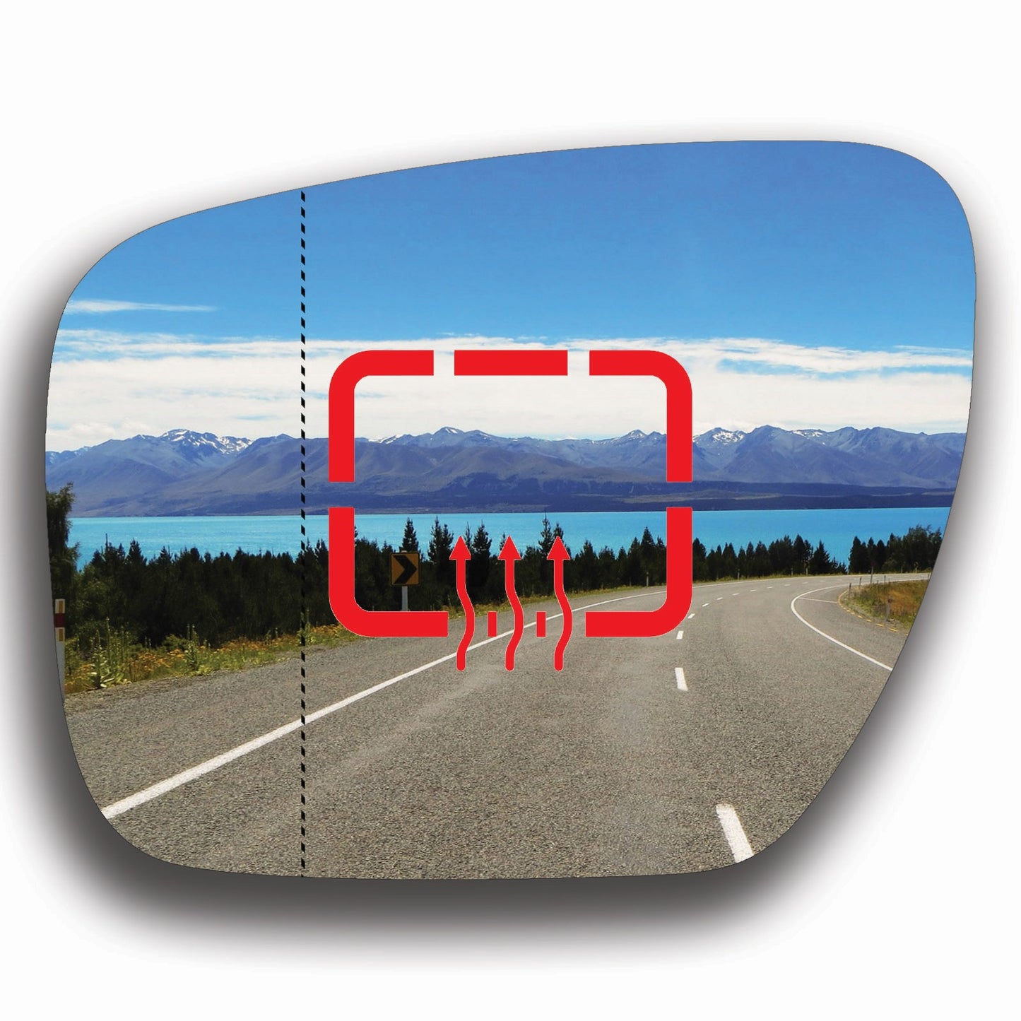 AGCP Spiegelglas Beheizt für Mazda 5 2010 - 2018