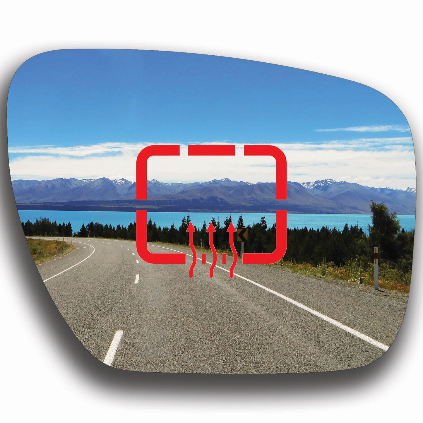 AGCP Spiegelglas Beheizt für Mazda 5 2010 - 2018