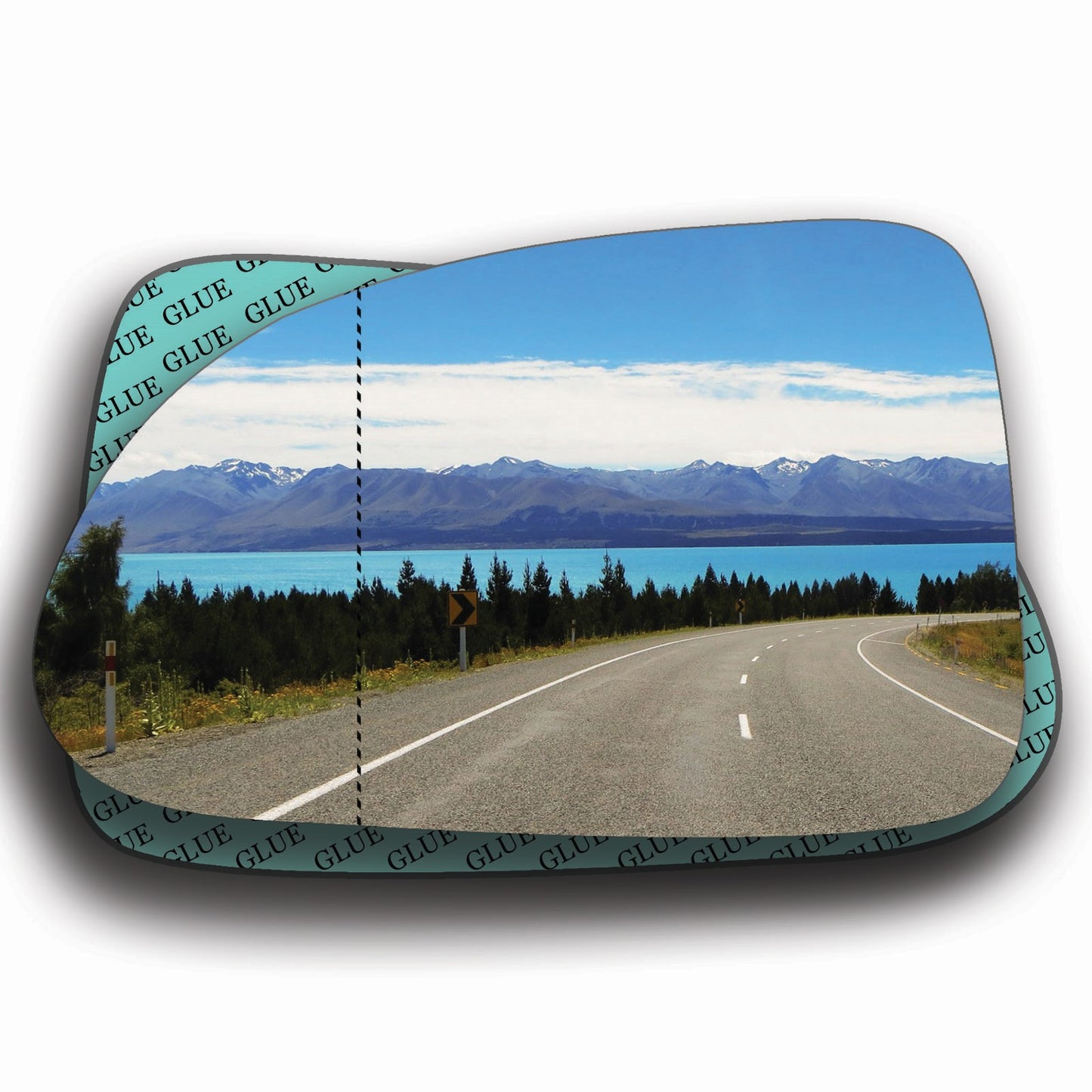 AGCP Spiegelglas für Honda City 5 2002 - 2008
