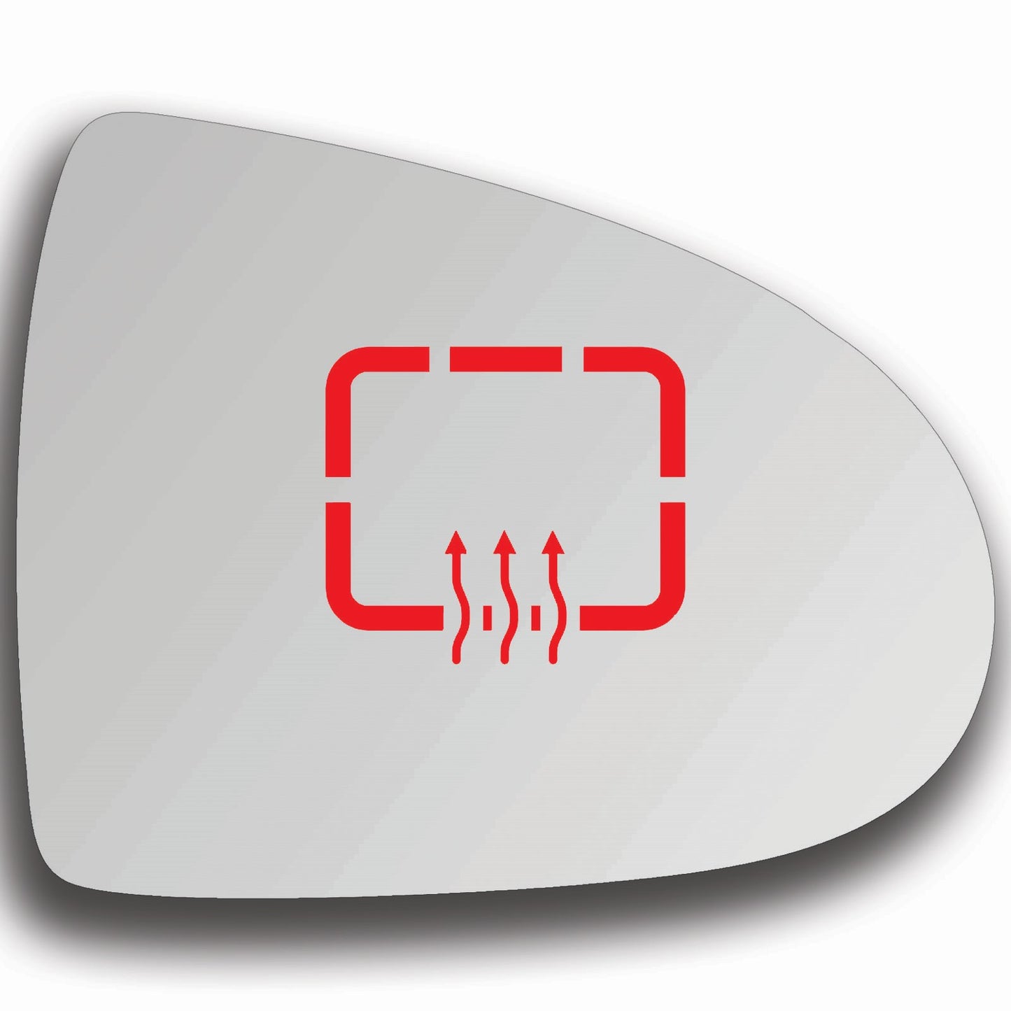 AGCP Spiegelglas Beheizt für Mitsubishi Colt 2002 - 2012