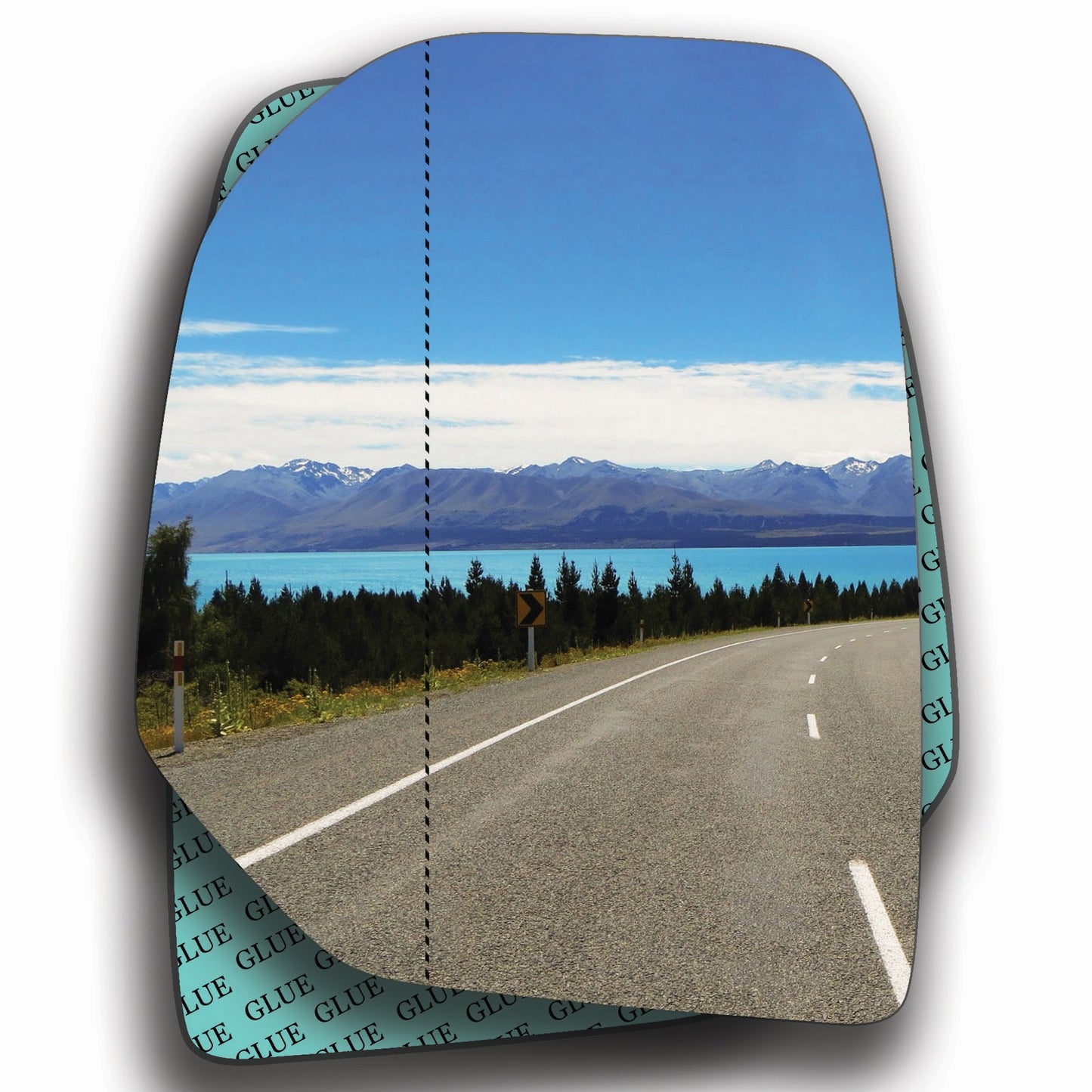 AGCP Spiegelglas für Citroen Berlingo 2 2008 - 2013