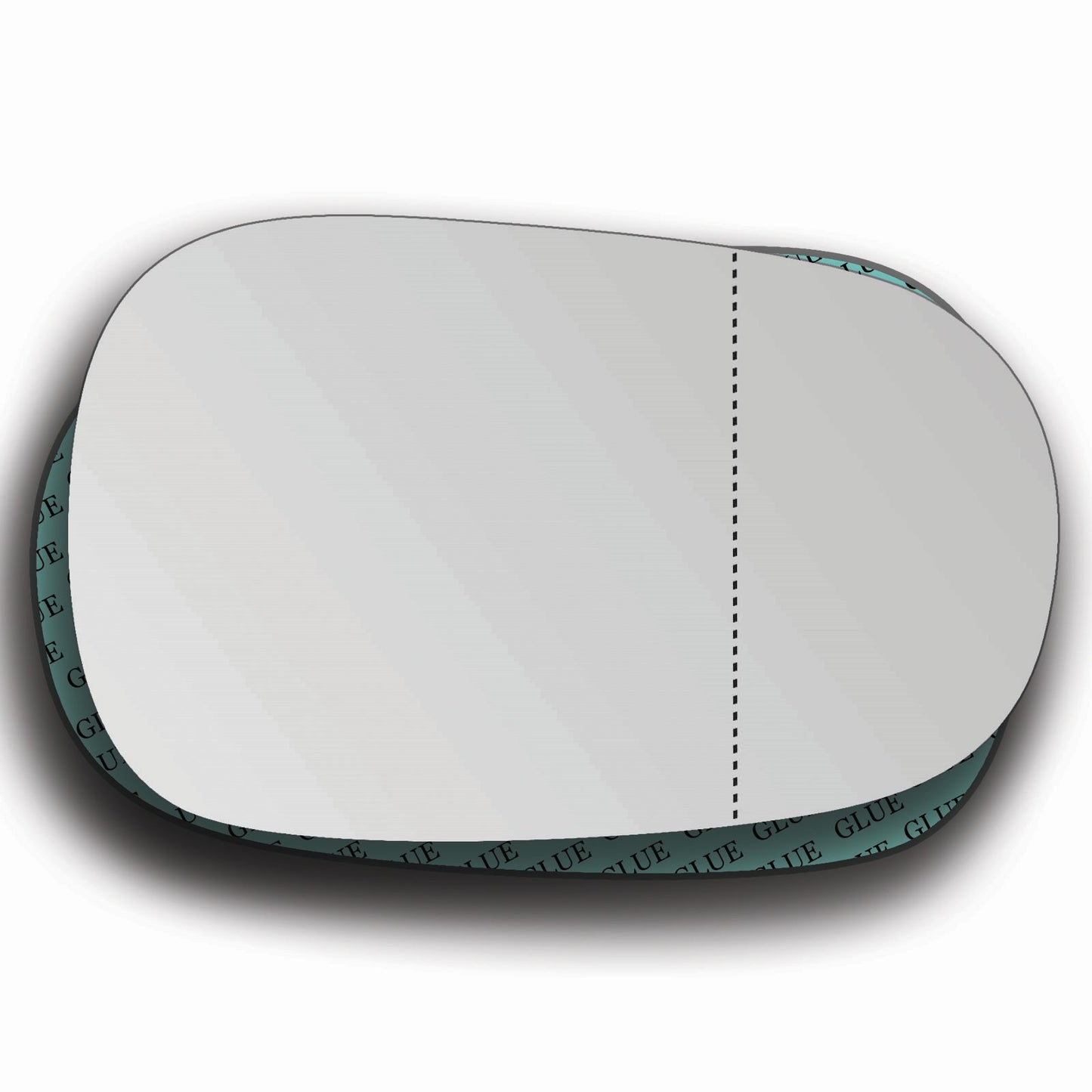 AGCP Spiegelglas für Dacia Logan 1 2004 - 2008