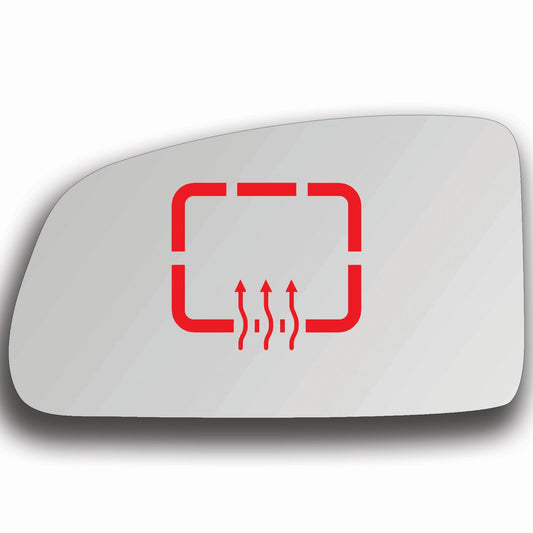 AGCP Spiegelglas Beheizt für Kia Rio 2005 - 2009