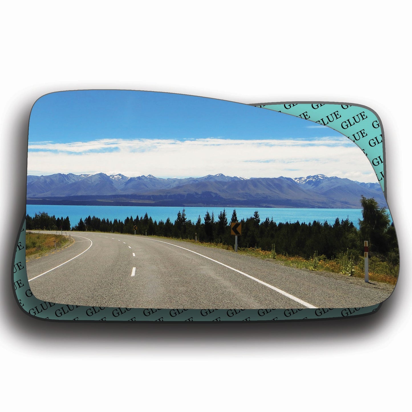 AGCP Spiegelglas für Kia Rio 2005 - 2009