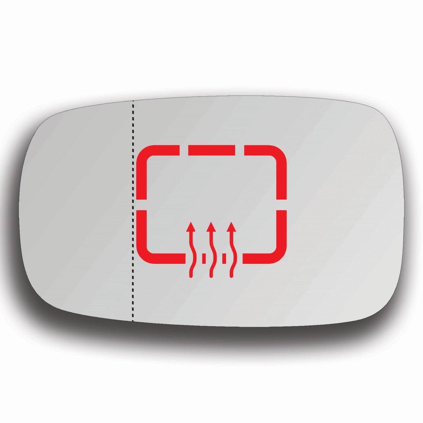 AGCP Spiegelglas Beheizt für Renault Clio 3 2005 - 2008