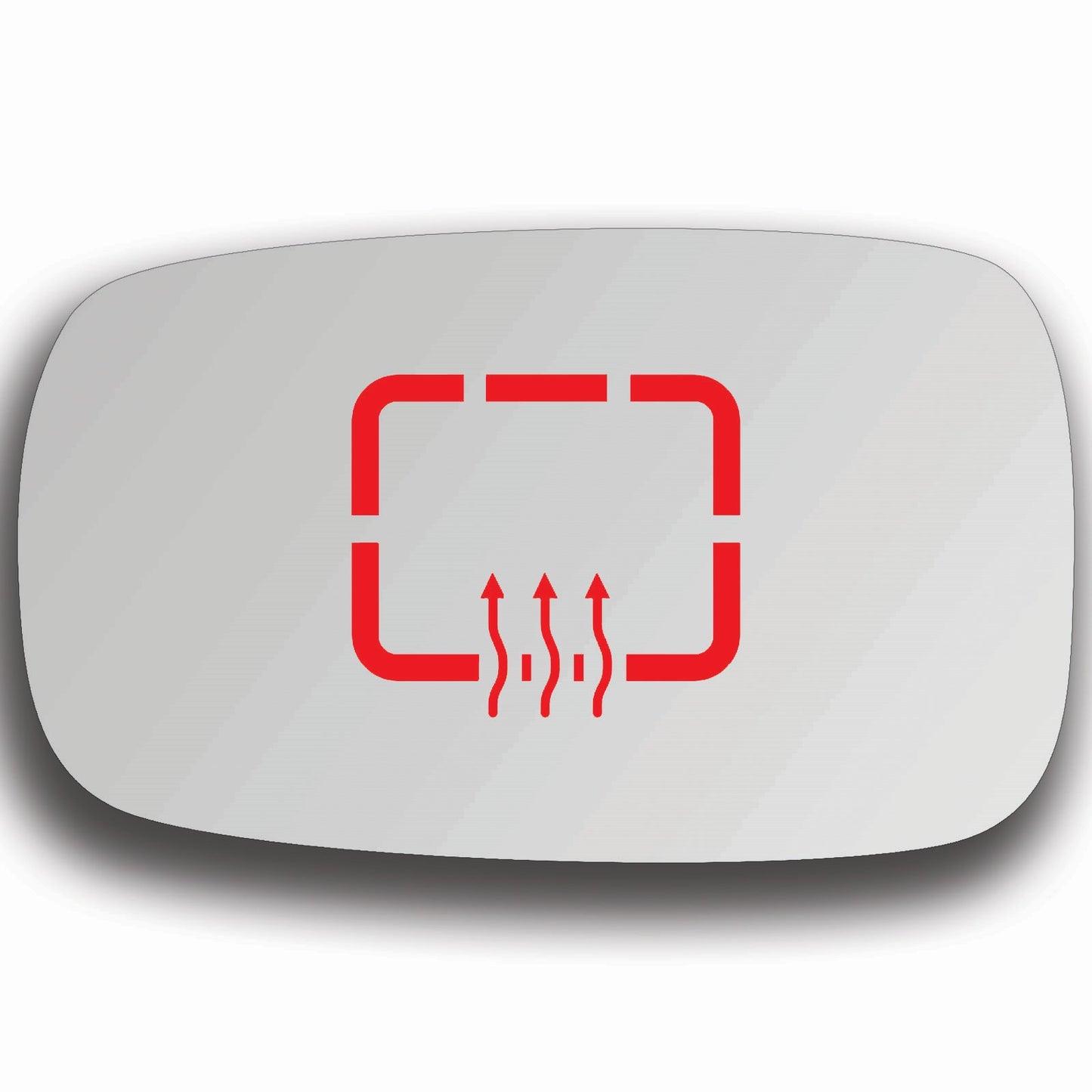 AGCP Spiegelglas Beheizt für Renault Clio 3 2005 - 2008