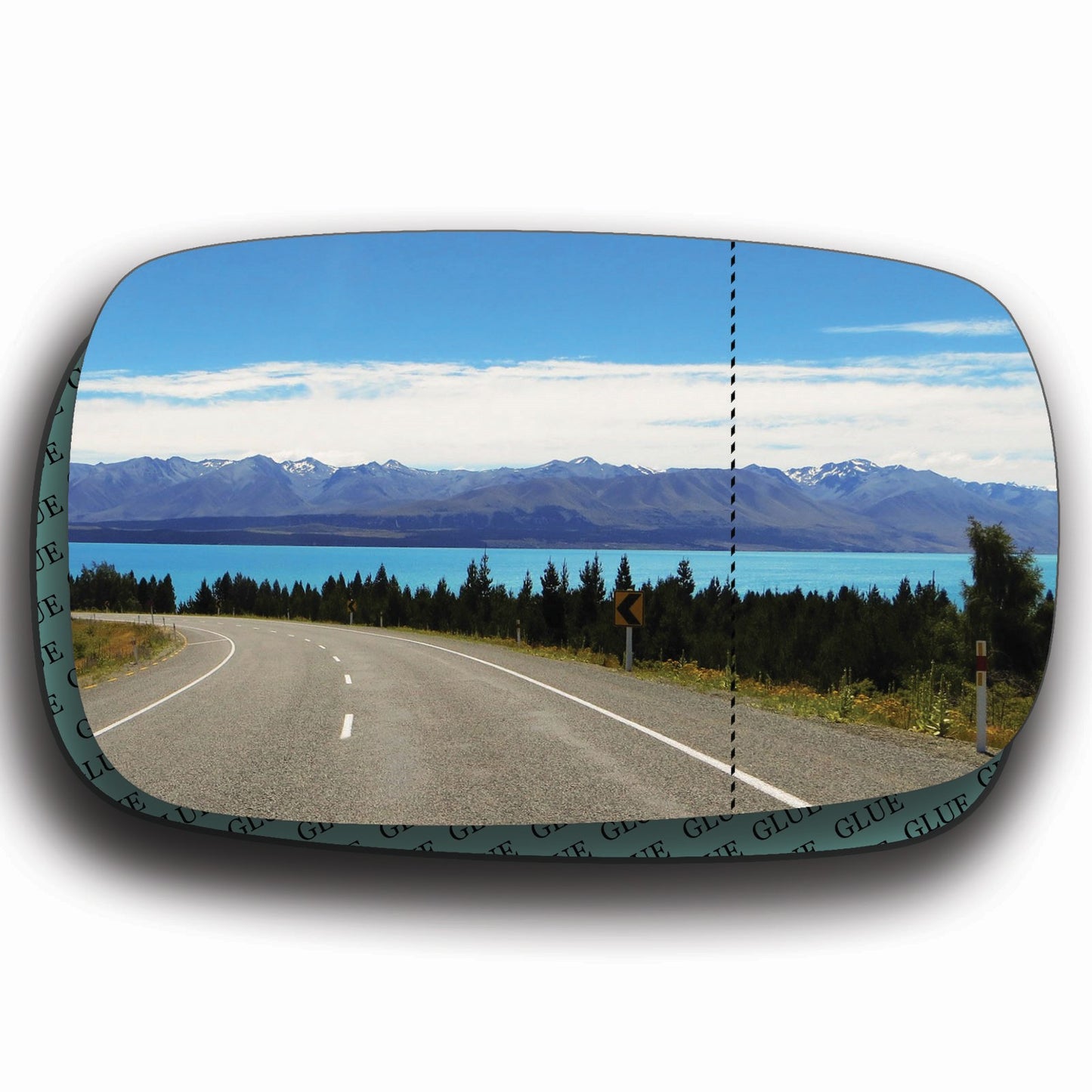 AGCP Spiegelglas für Renault Clio 3 2005 - 2008
